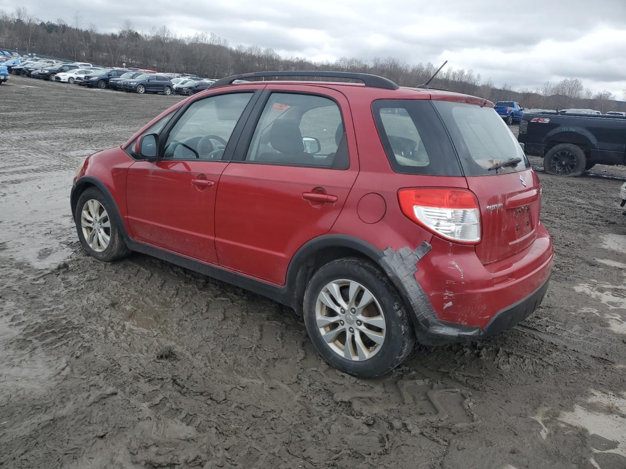 2013 Suzuki Sx4 Maroon vin: JS2YB5A33D6100010