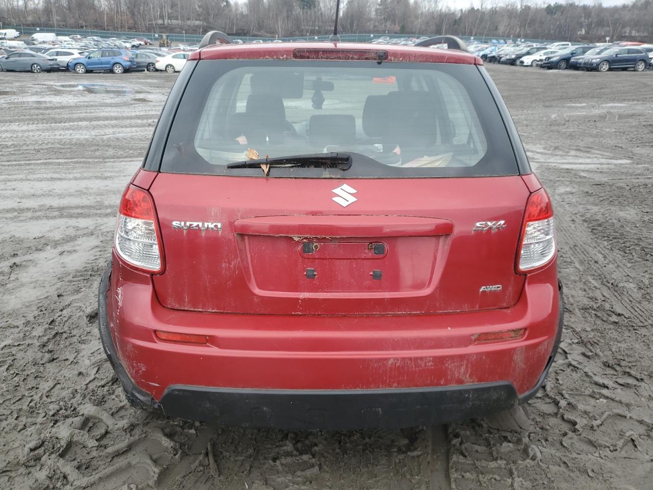 2013 Suzuki Sx4 Maroon vin: JS2YB5A33D6100010