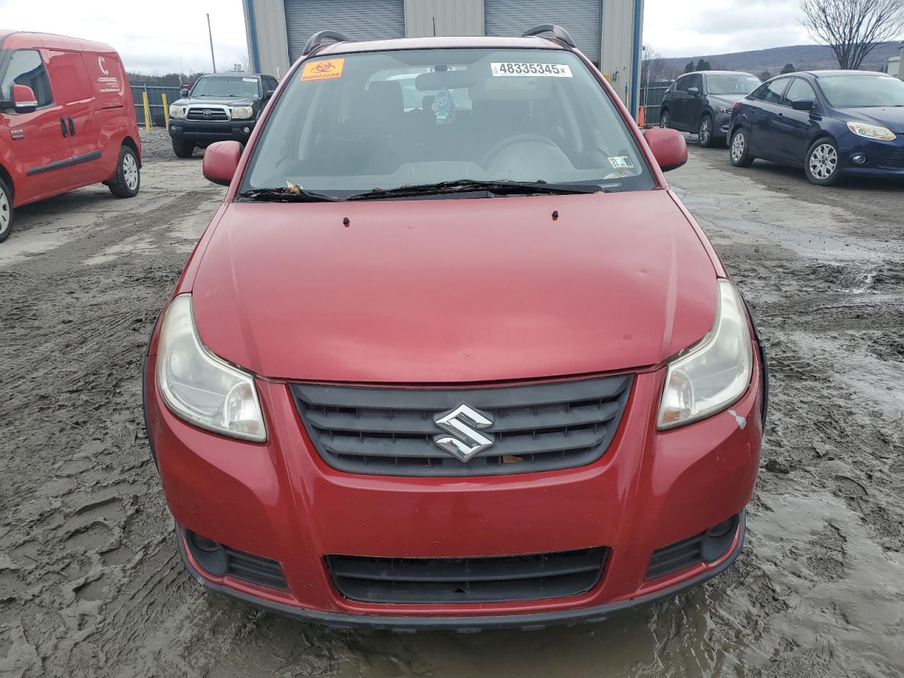 2013 Suzuki Sx4 Maroon vin: JS2YB5A33D6100010