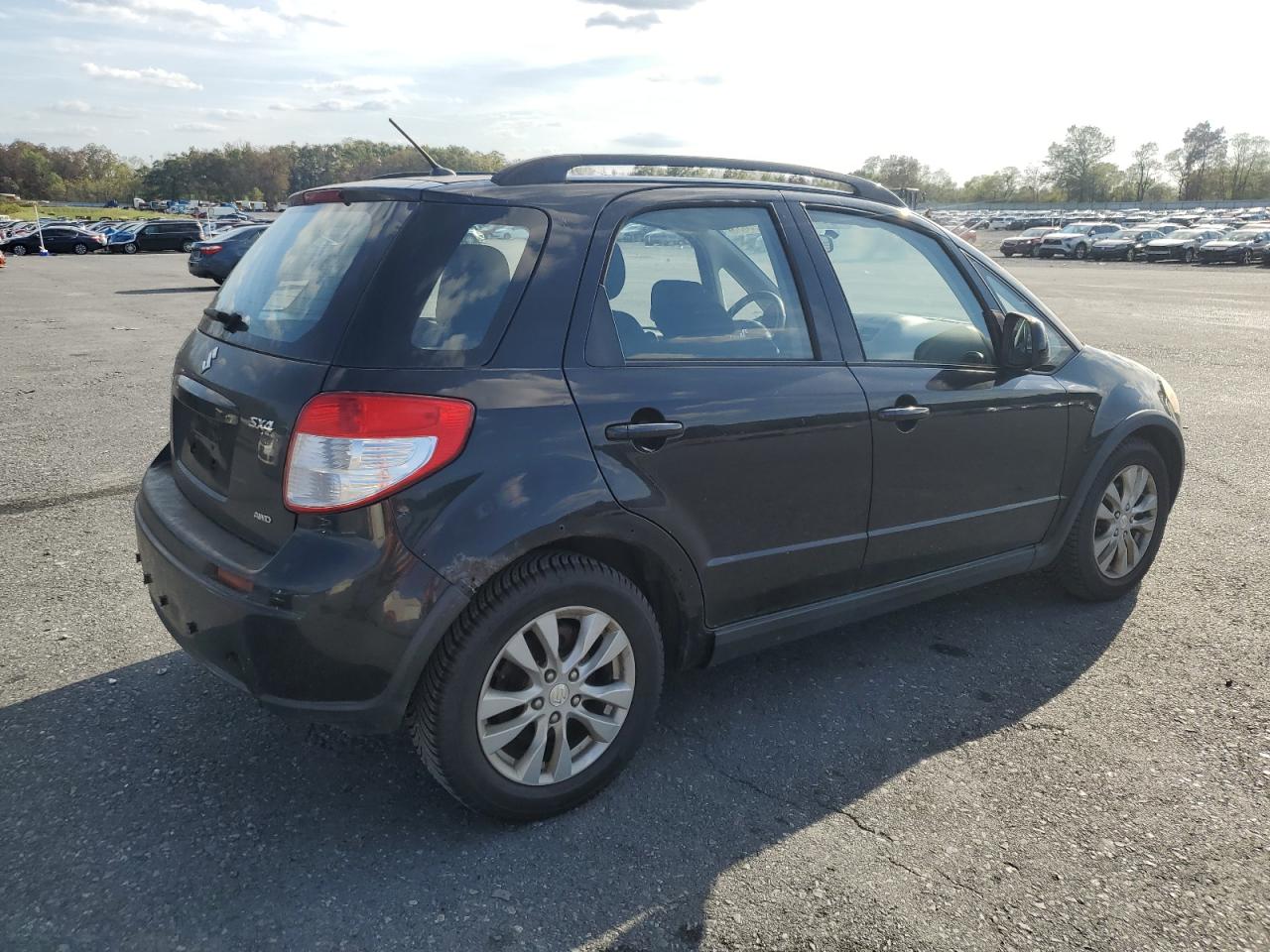 2013 Suzuki Sx4 Black vin: JS2YB5A33D6101805