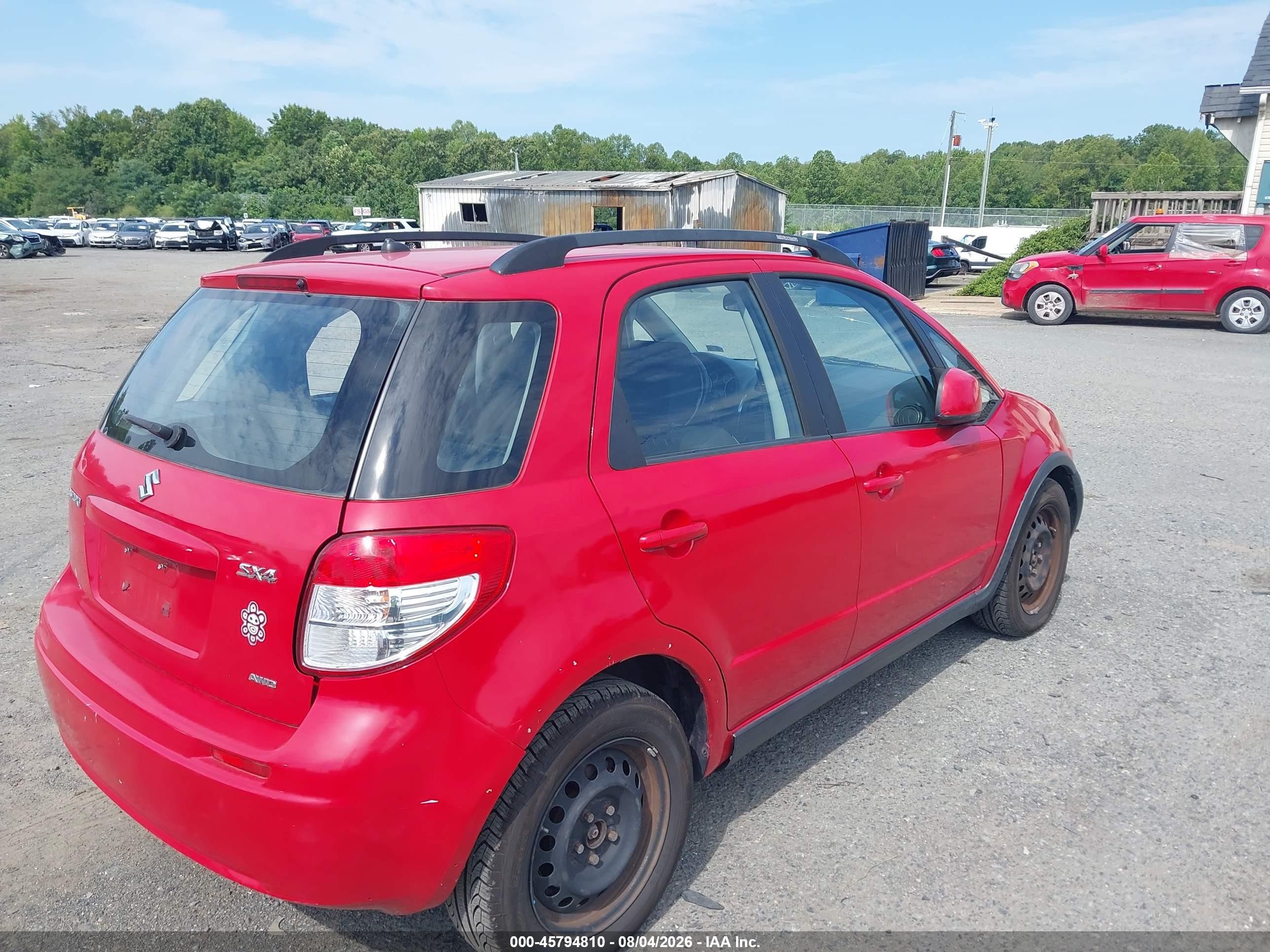 2011 Suzuki Sx4 Premium/tech Valu Pkg (nav) Red vin: JS2YB5A34B6301718