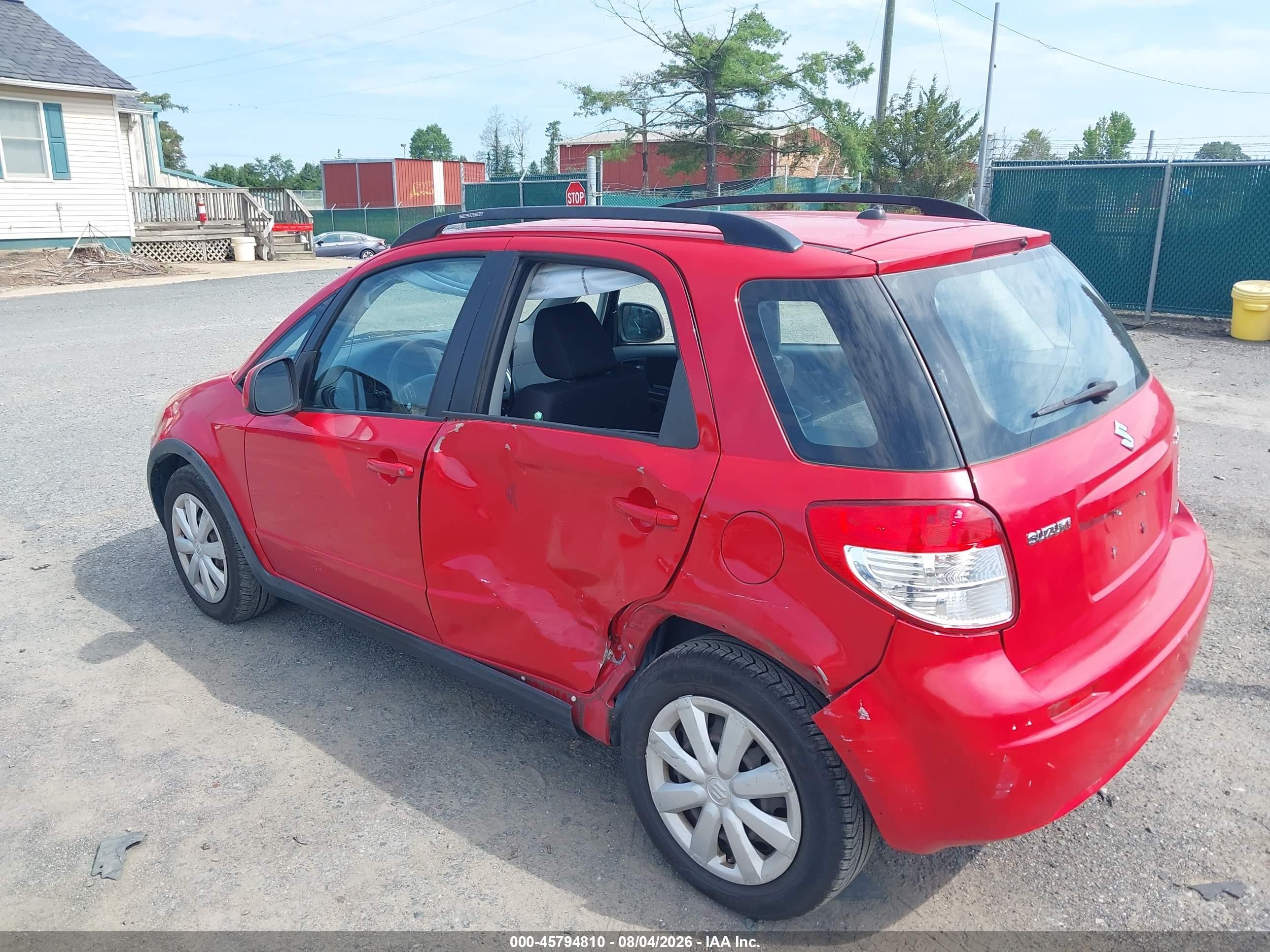 2011 Suzuki Sx4 Premium/tech Valu Pkg (nav) Red vin: JS2YB5A34B6301718