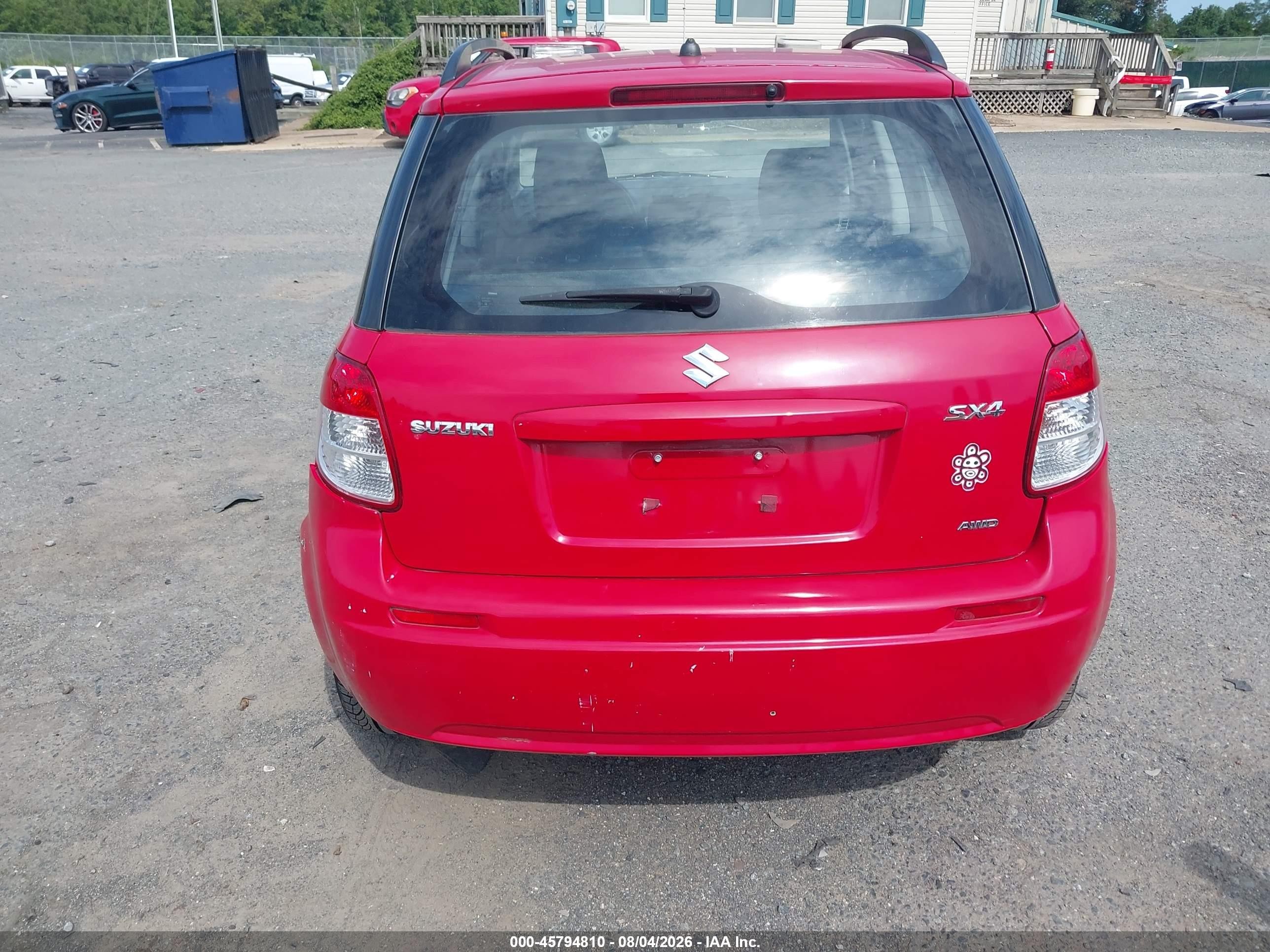 2011 Suzuki Sx4 Premium/tech Valu Pkg (nav) Red vin: JS2YB5A34B6301718