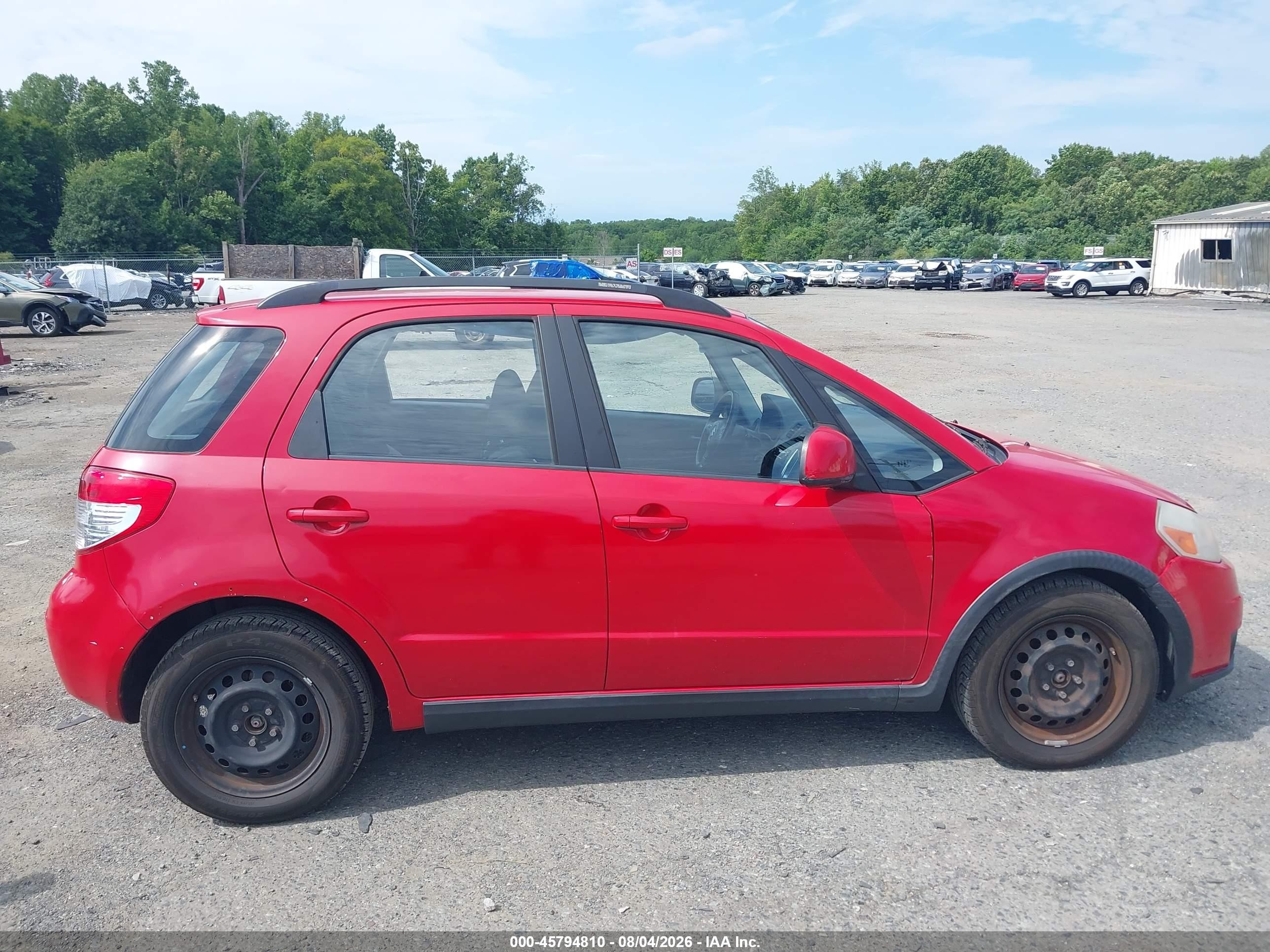 2011 Suzuki Sx4 Premium/tech Valu Pkg (nav) Red vin: JS2YB5A34B6301718