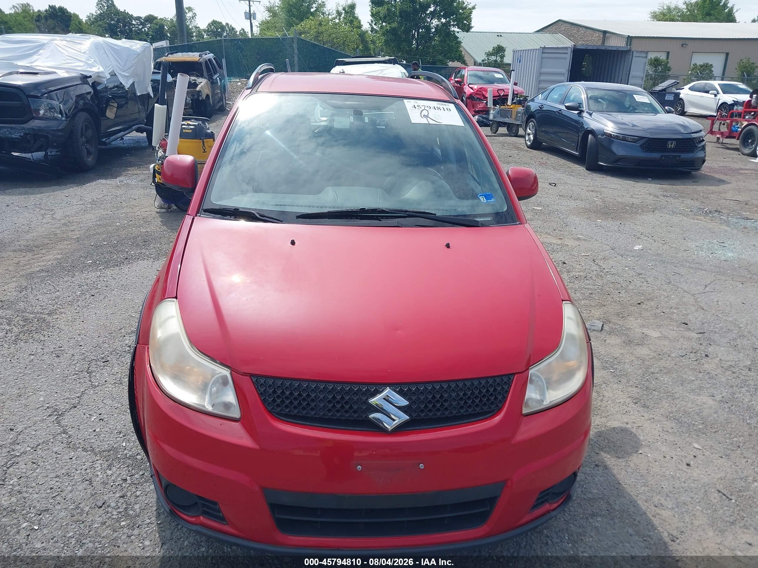 2011 Suzuki Sx4 Premium/tech Valu Pkg (nav) Red vin: JS2YB5A34B6301718