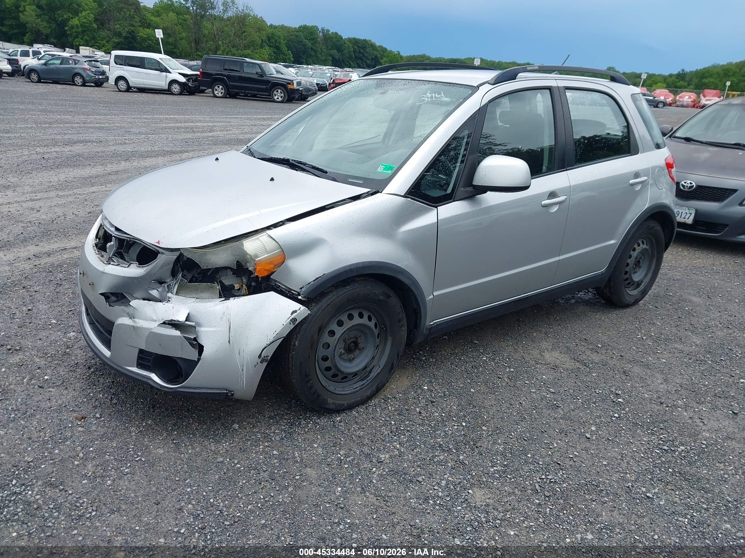 2011 Suzuki Sx4 Premium/tech Valu Pkg (nav) Silver vin: JS2YB5A34B6303114