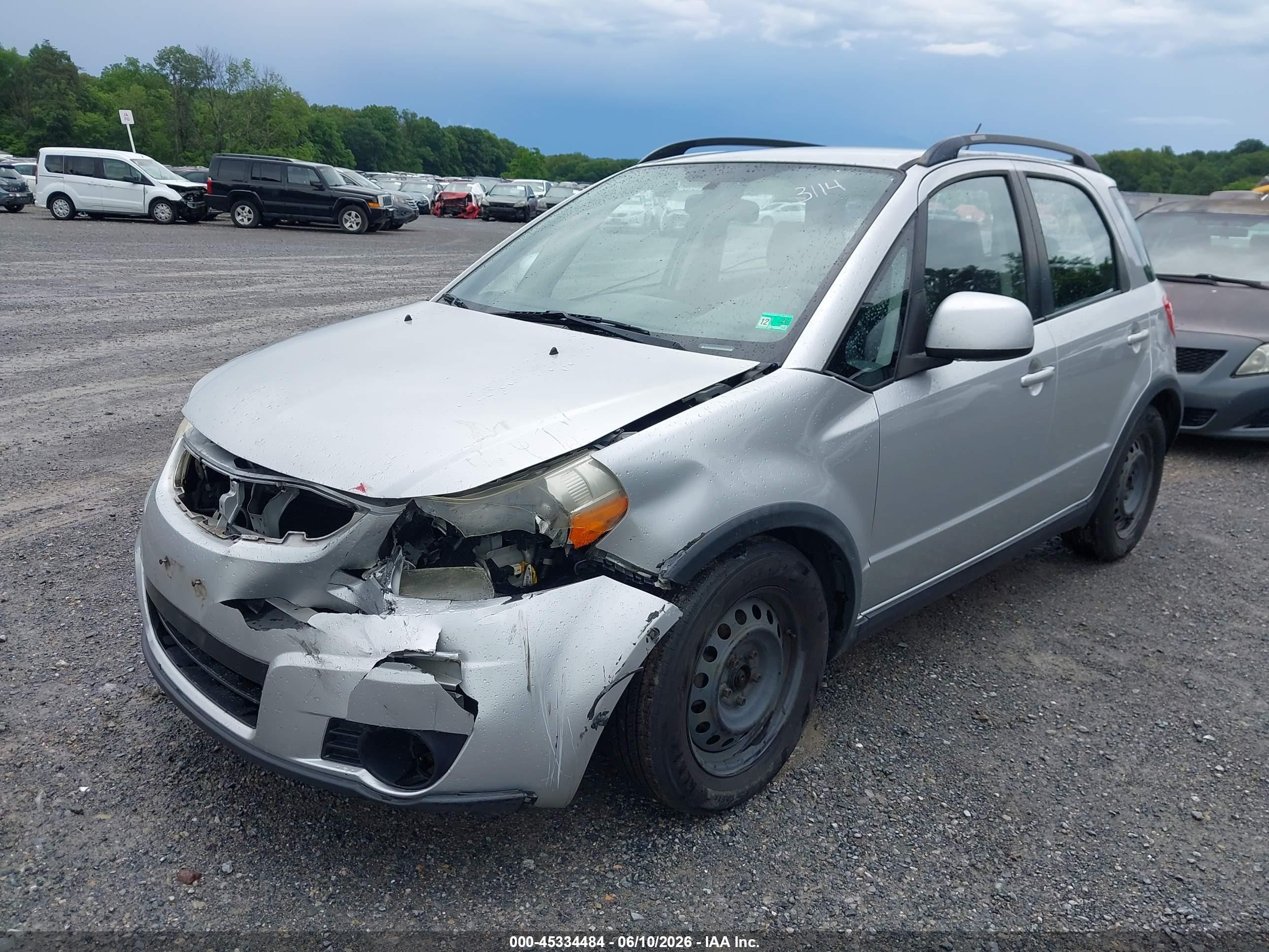 2011 Suzuki Sx4 Premium/tech Valu Pkg (nav) Silver vin: JS2YB5A34B6303114