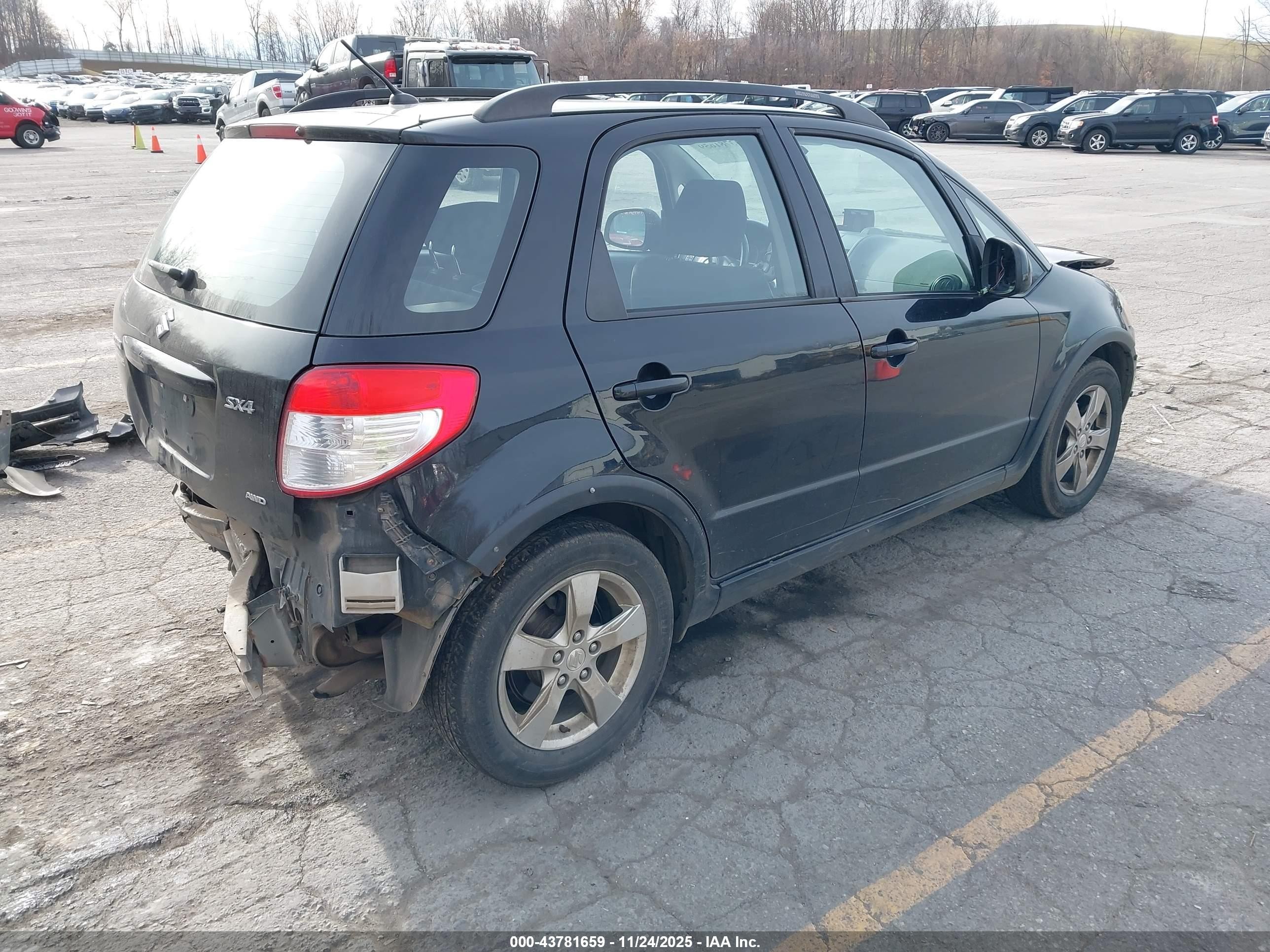2011 Suzuki Sx4 Premium/tech Valu Pkg (nav) Black vin: JS2YB5A35B6303865