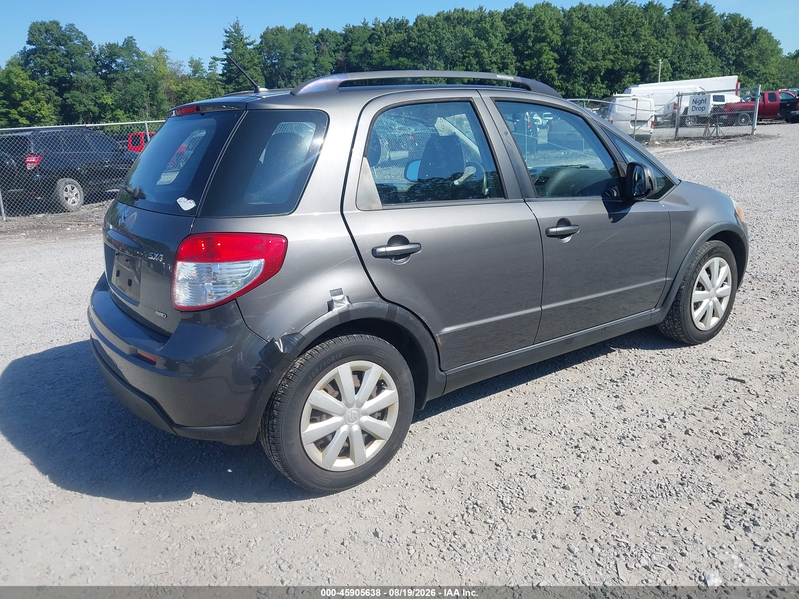 2011 Suzuki Sx4 Premium/tech Valu Pkg (nav) Gray vin: JS2YB5A35B6304742