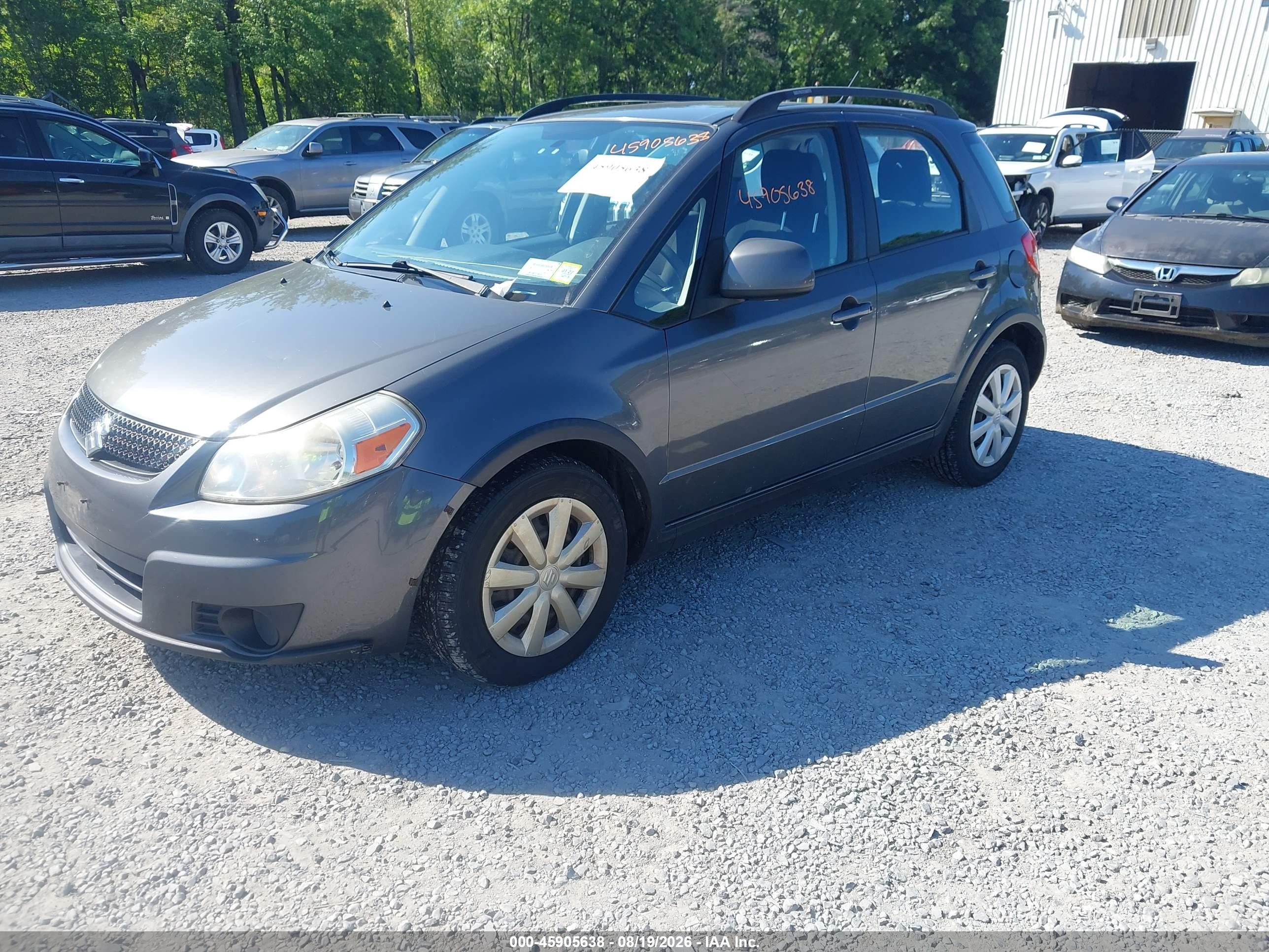 2011 Suzuki Sx4 Premium/tech Valu Pkg (nav) Gray vin: JS2YB5A35B6304742