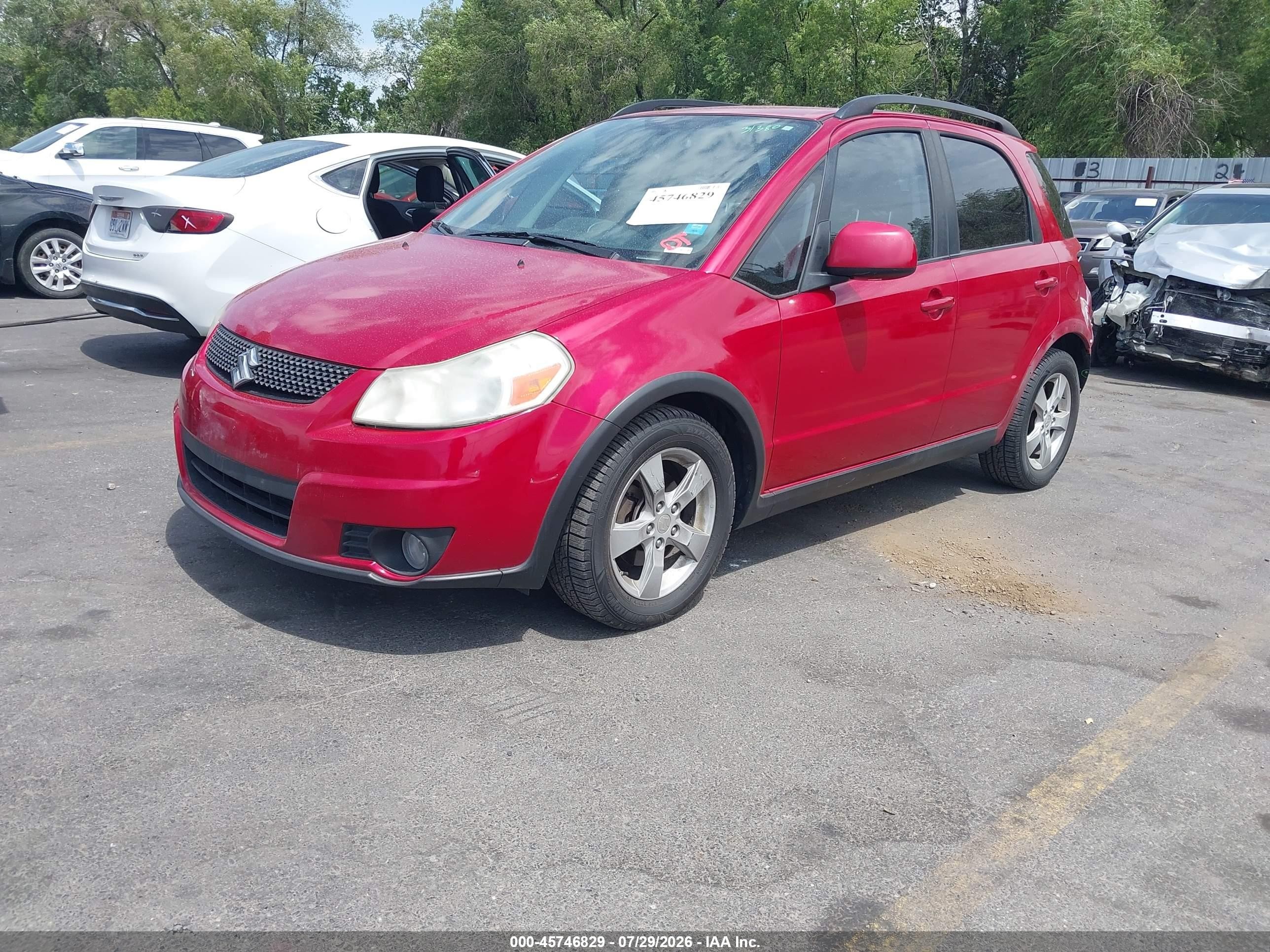 2012 Suzuki Sx4 Premium/tech Valu Pkg (nav) Красный vin: JS2YB5A35C6301633