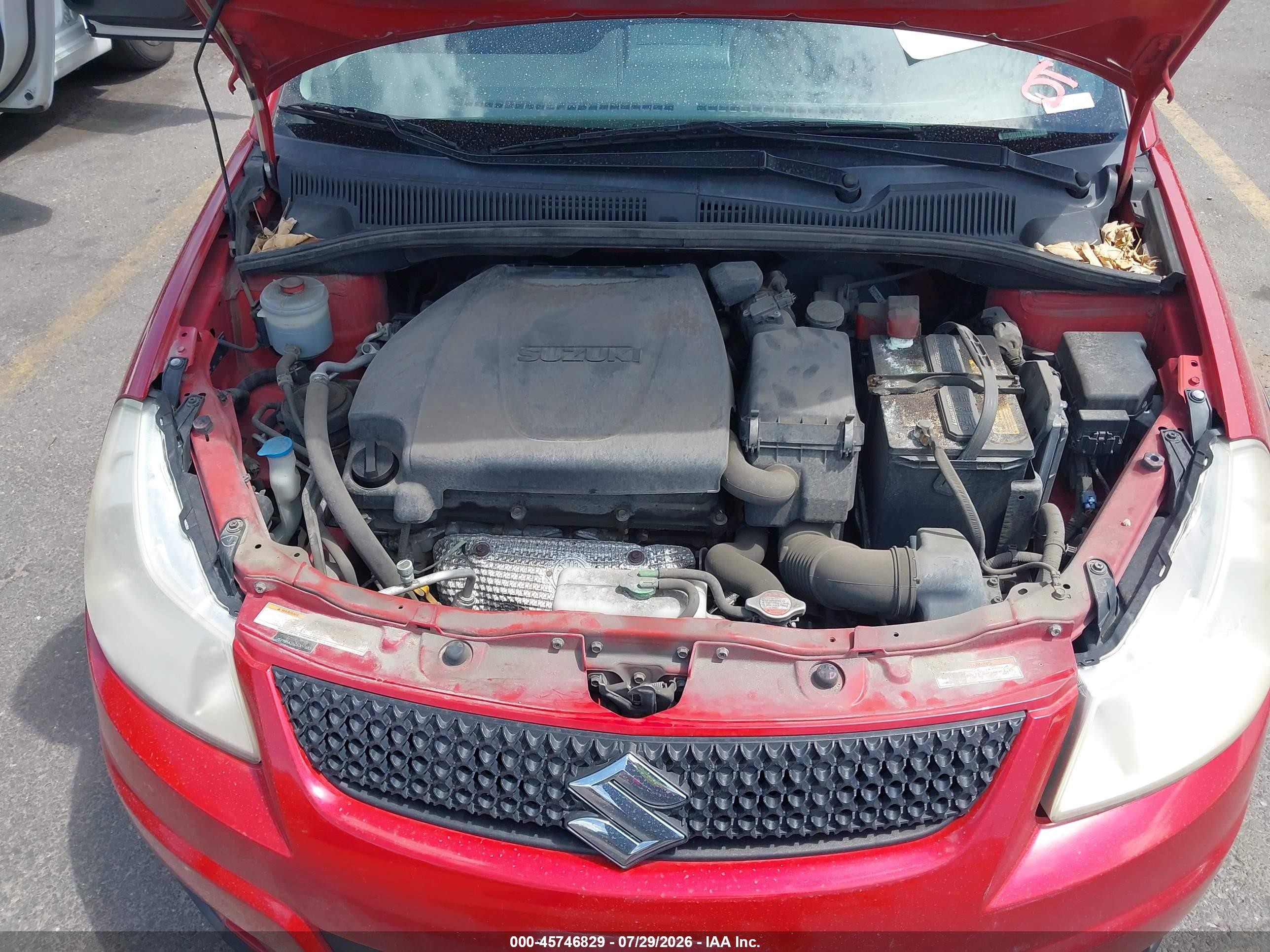 2012 Suzuki Sx4 Premium/tech Valu Pkg (nav) Красный vin: JS2YB5A35C6301633