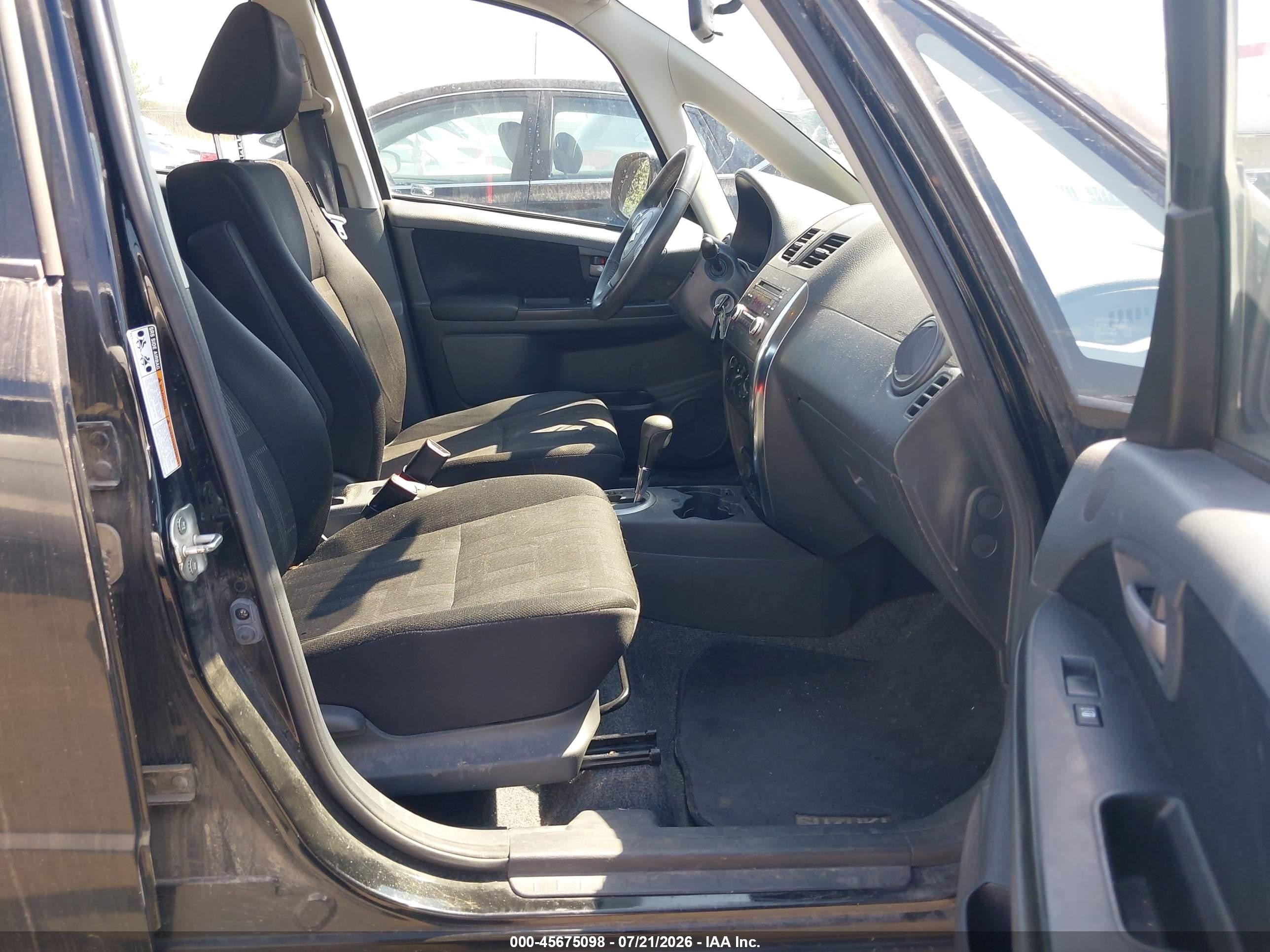 2012 Suzuki Sx4 Premium/tech Valu Pkg (nav) Black vin: JS2YB5A35C6307500