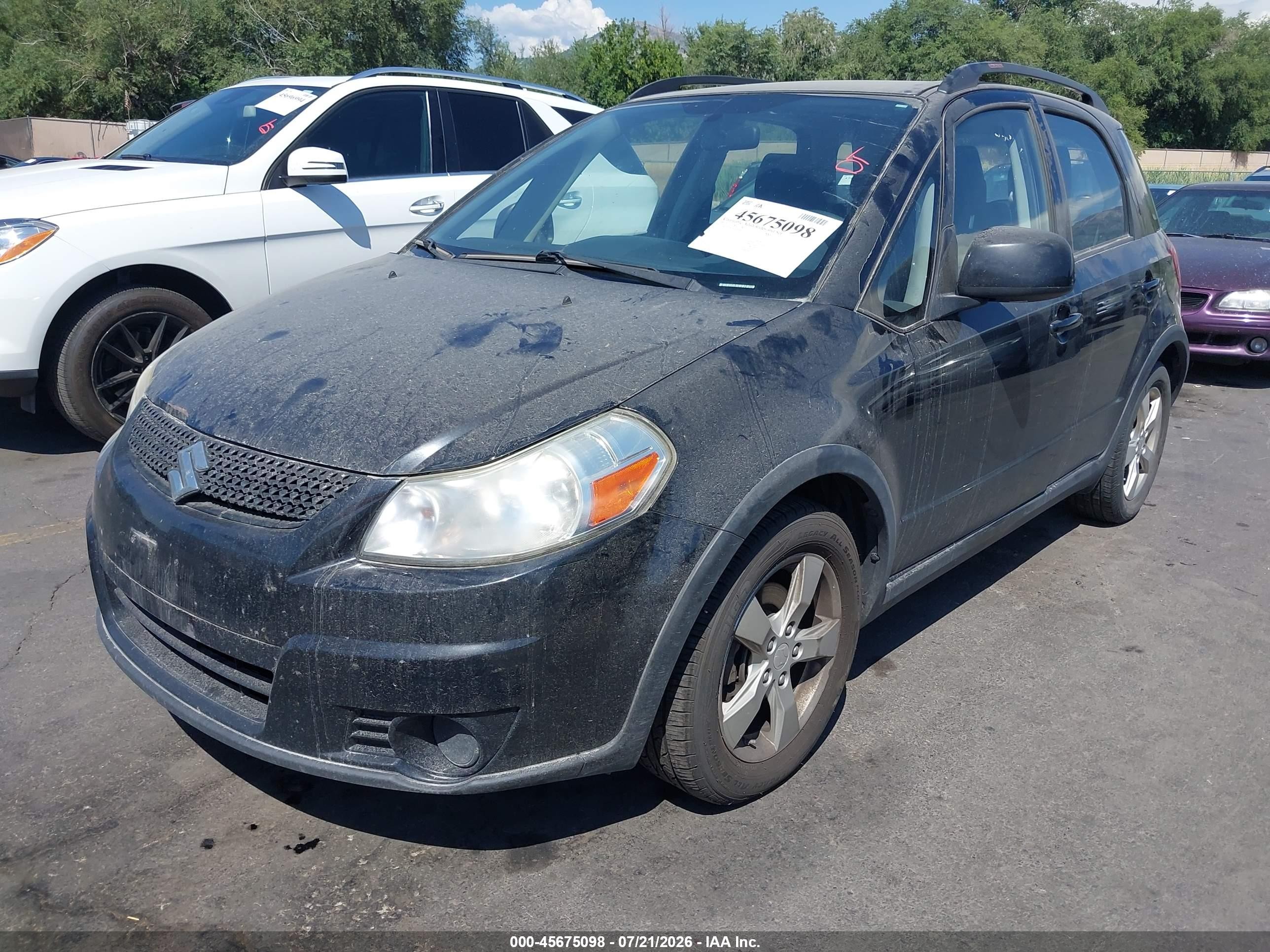 2012 Suzuki Sx4 Premium/tech Valu Pkg (nav) Black vin: JS2YB5A35C6307500