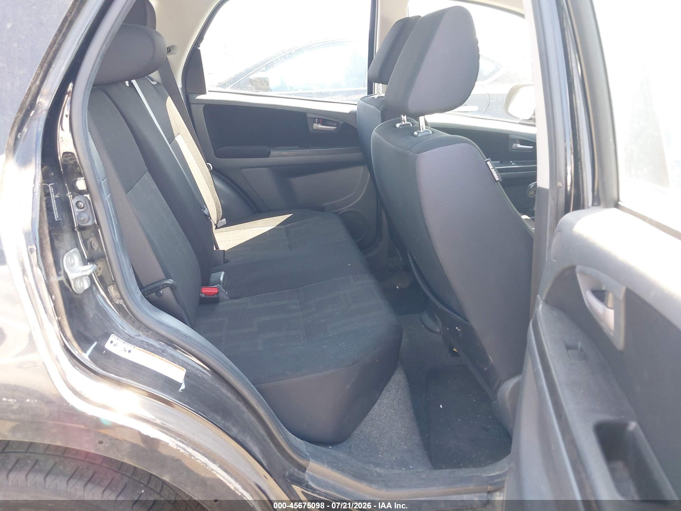 2012 Suzuki Sx4 Premium/tech Valu Pkg (nav) Black vin: JS2YB5A35C6307500