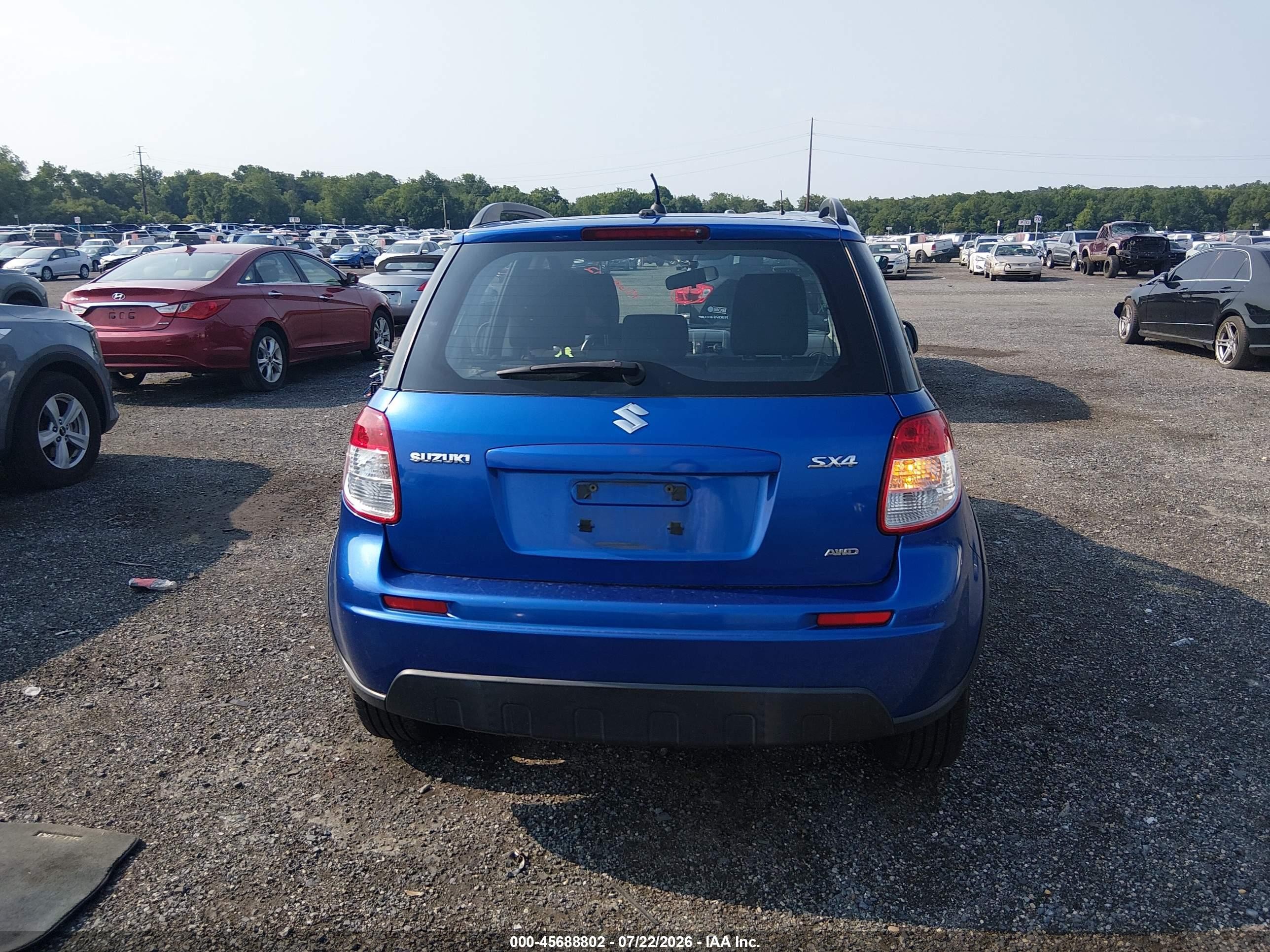 2012 Suzuki Sx4 Premium/tech Valu Pkg (nav) Blue vin: JS2YB5A35C6307920