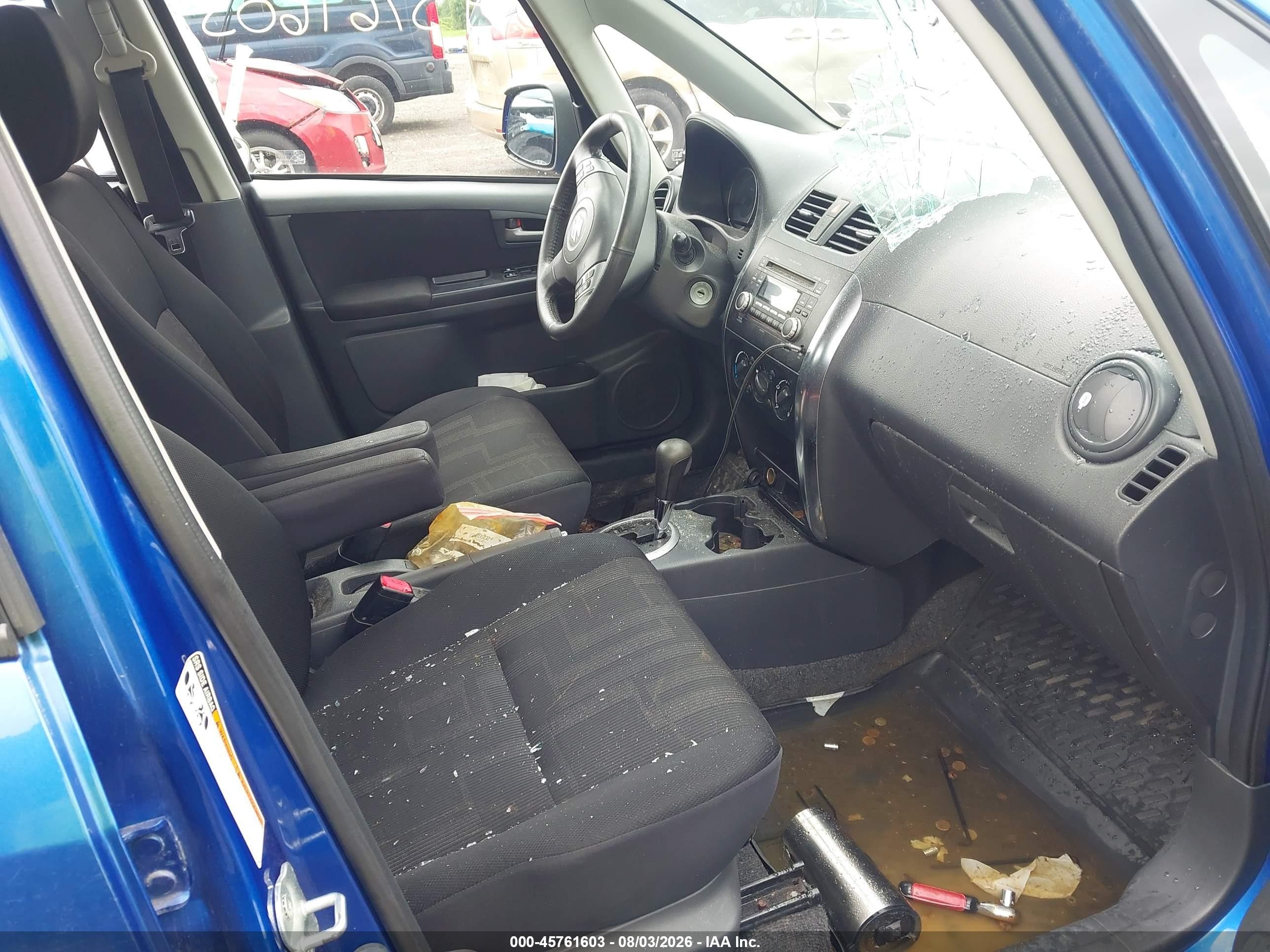 2012 Suzuki Sx4 Premium/tech Valu Pkg (nav) Blue vin: JS2YB5A35C6308422