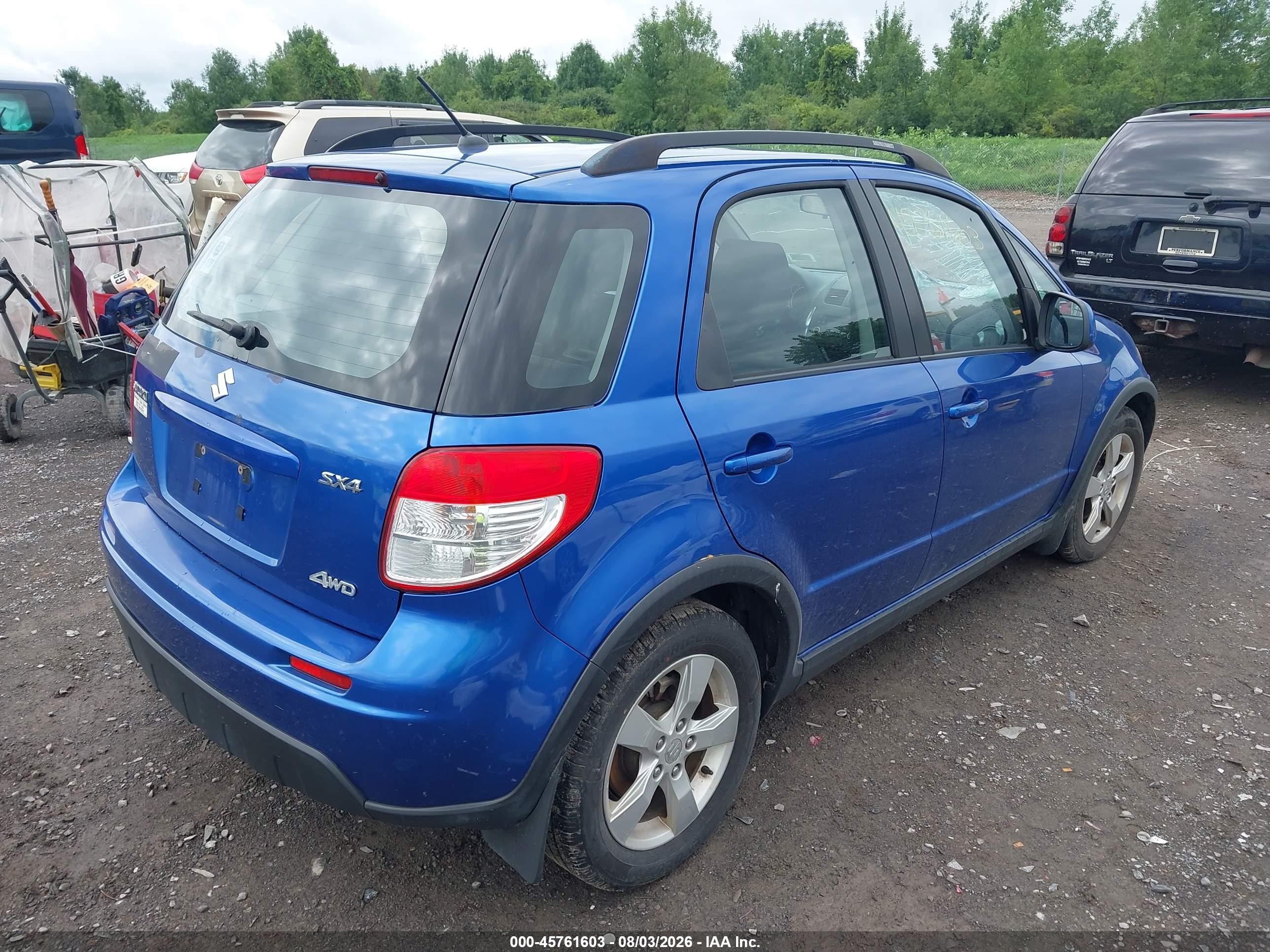 2012 Suzuki Sx4 Premium/tech Valu Pkg (nav) Blue vin: JS2YB5A35C6308422