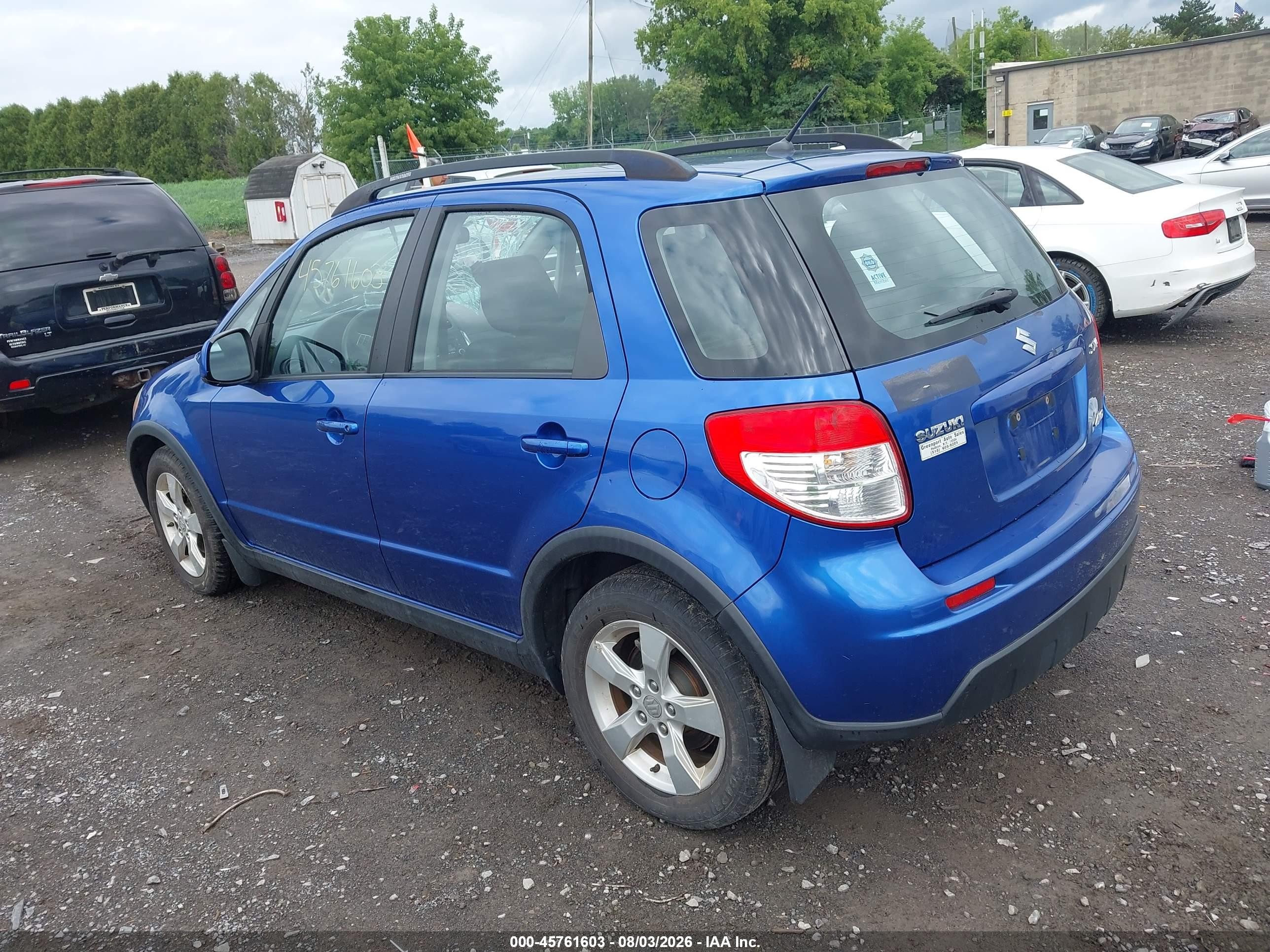 2012 Suzuki Sx4 Premium/tech Valu Pkg (nav) Blue vin: JS2YB5A35C6308422