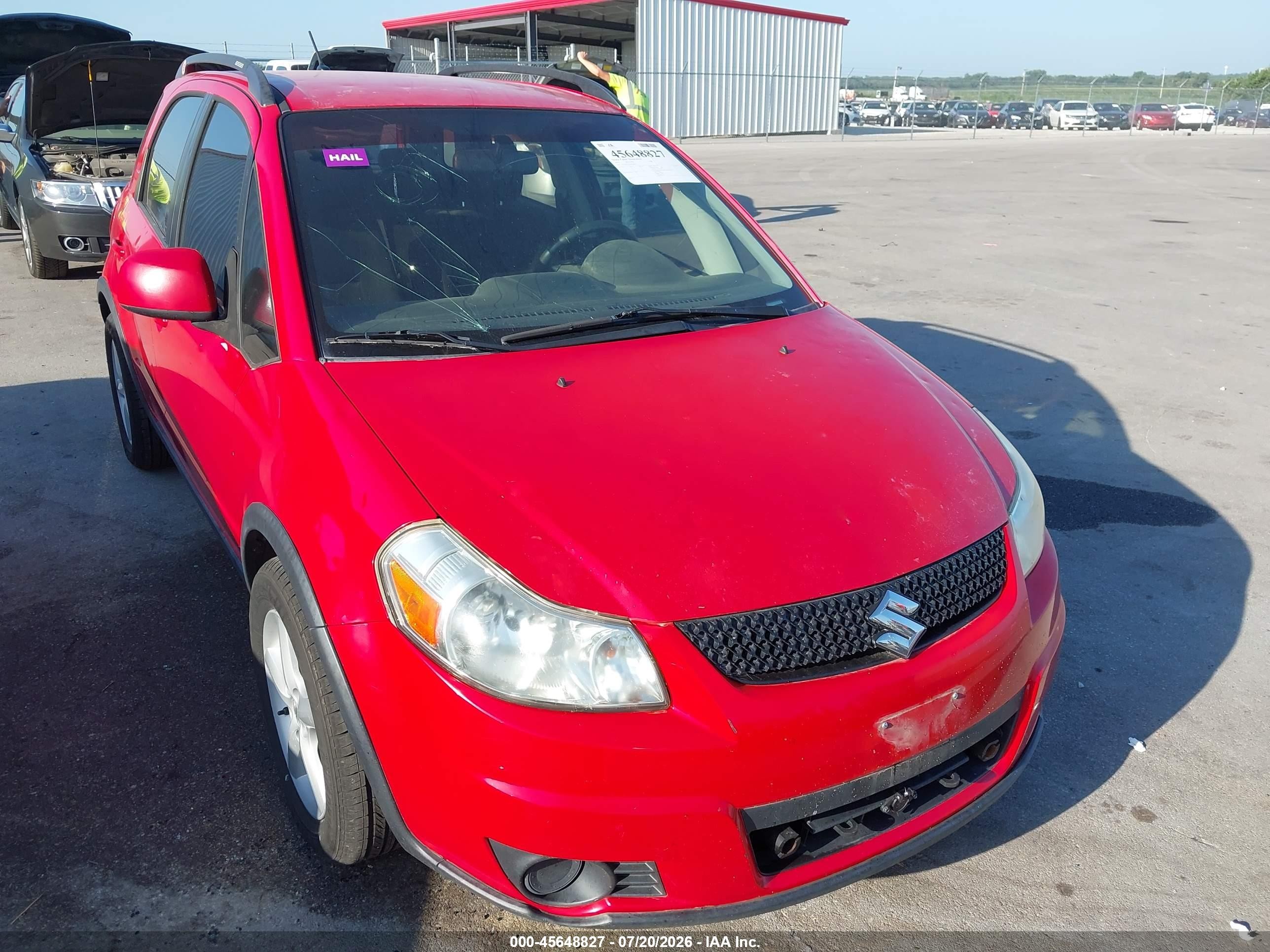 2010 Suzuki Sx4 Technology Red vin: JS2YB5A36A6310810