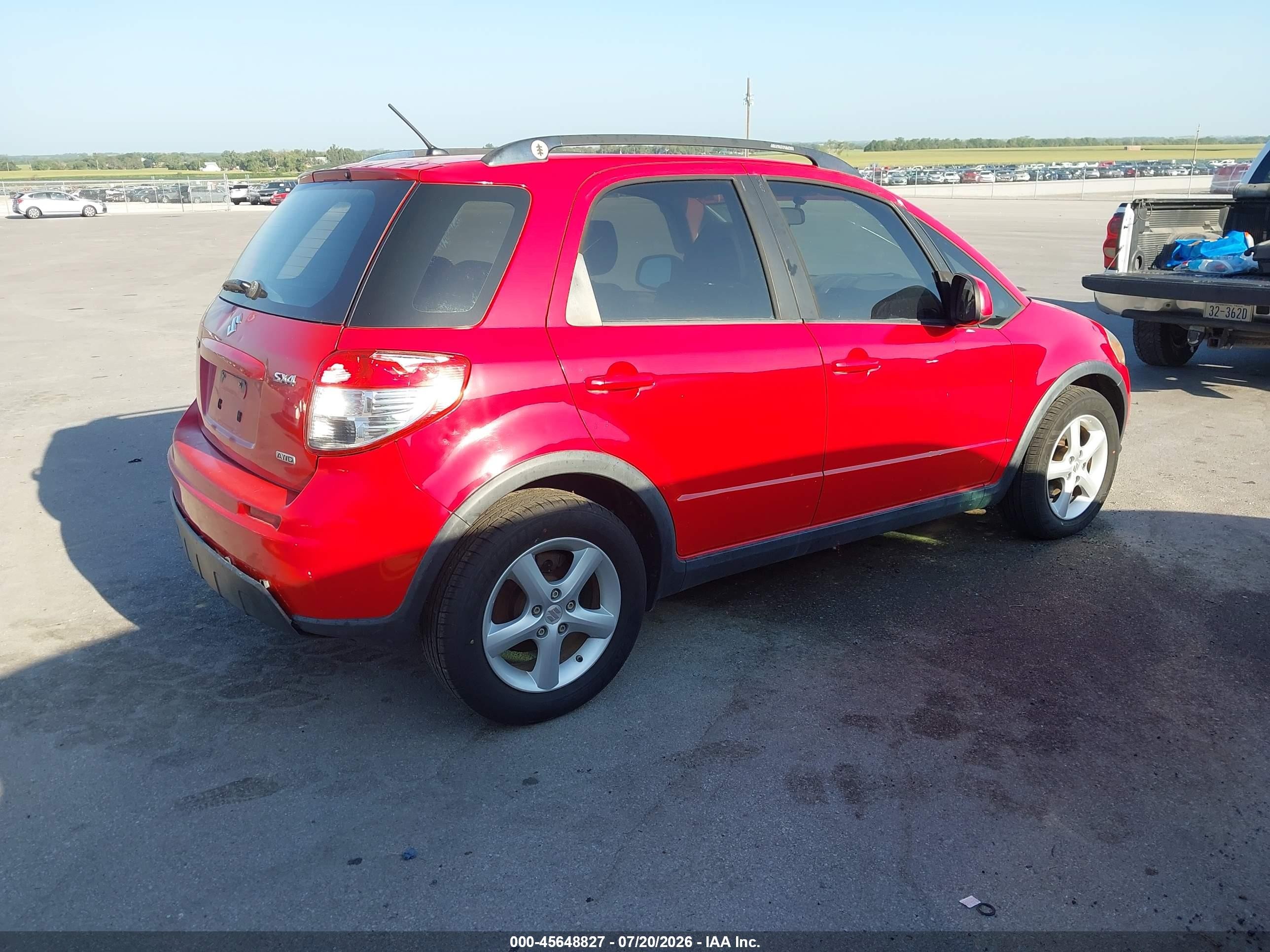 2010 Suzuki Sx4 Technology Red vin: JS2YB5A36A6310810