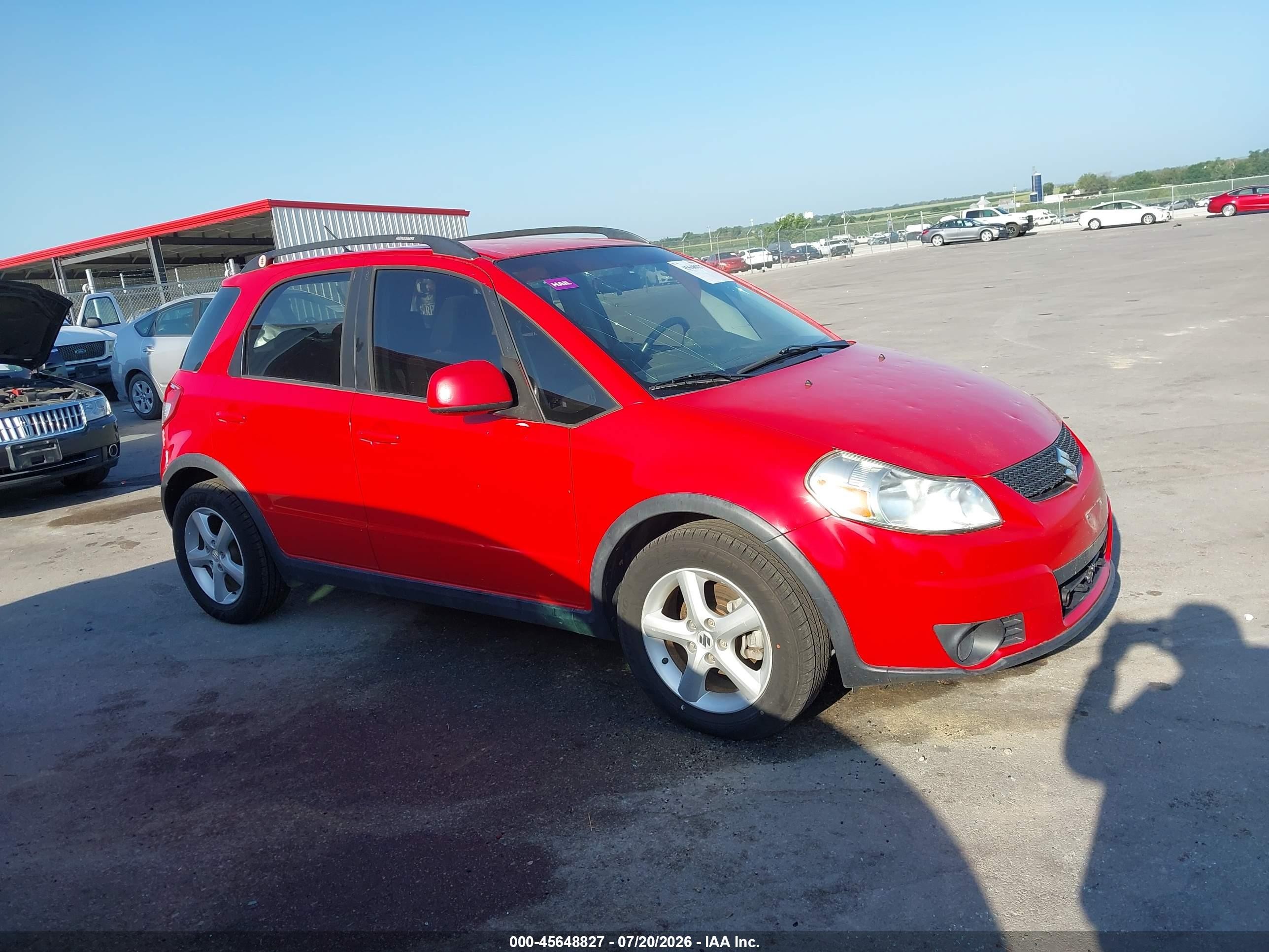 2010 Suzuki Sx4 Technology Red vin: JS2YB5A36A6310810