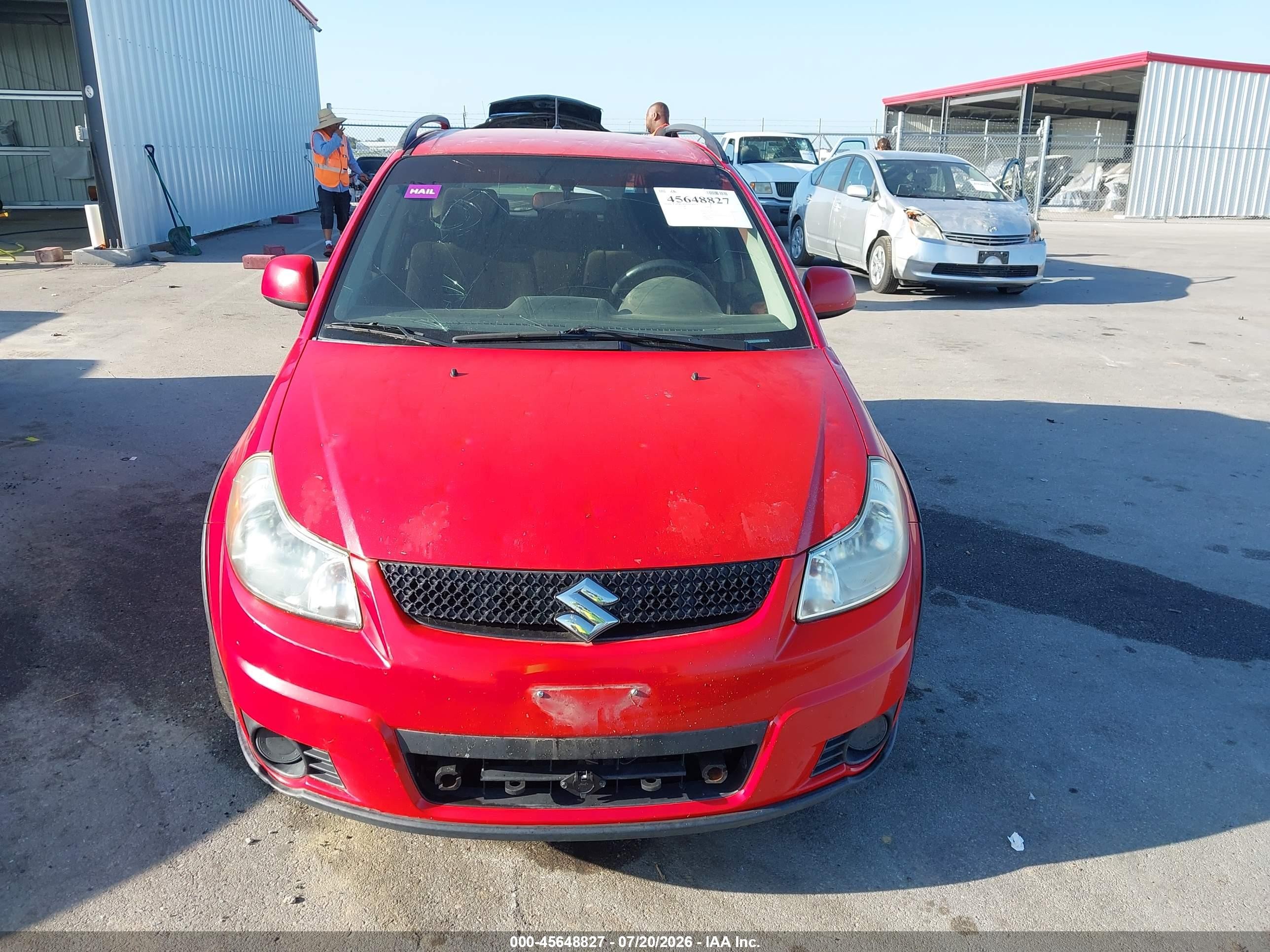 2010 Suzuki Sx4 Technology Red vin: JS2YB5A36A6310810