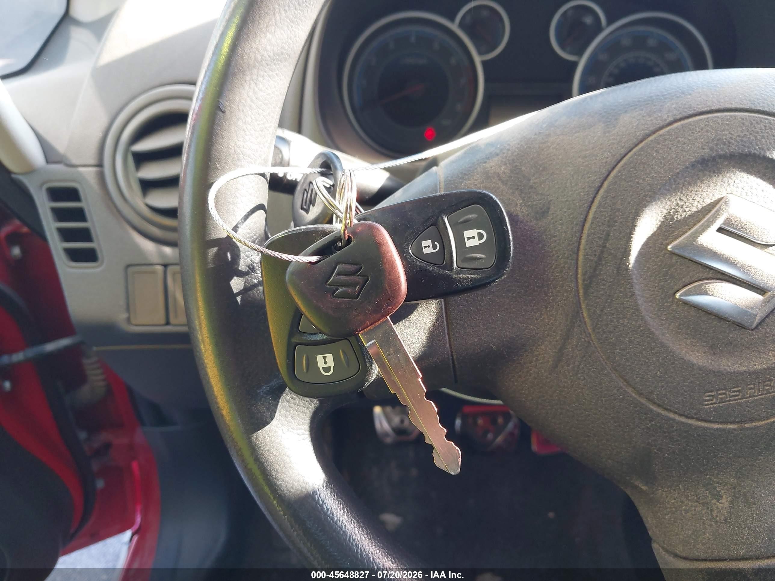 2010 Suzuki Sx4 Technology Red vin: JS2YB5A36A6310810