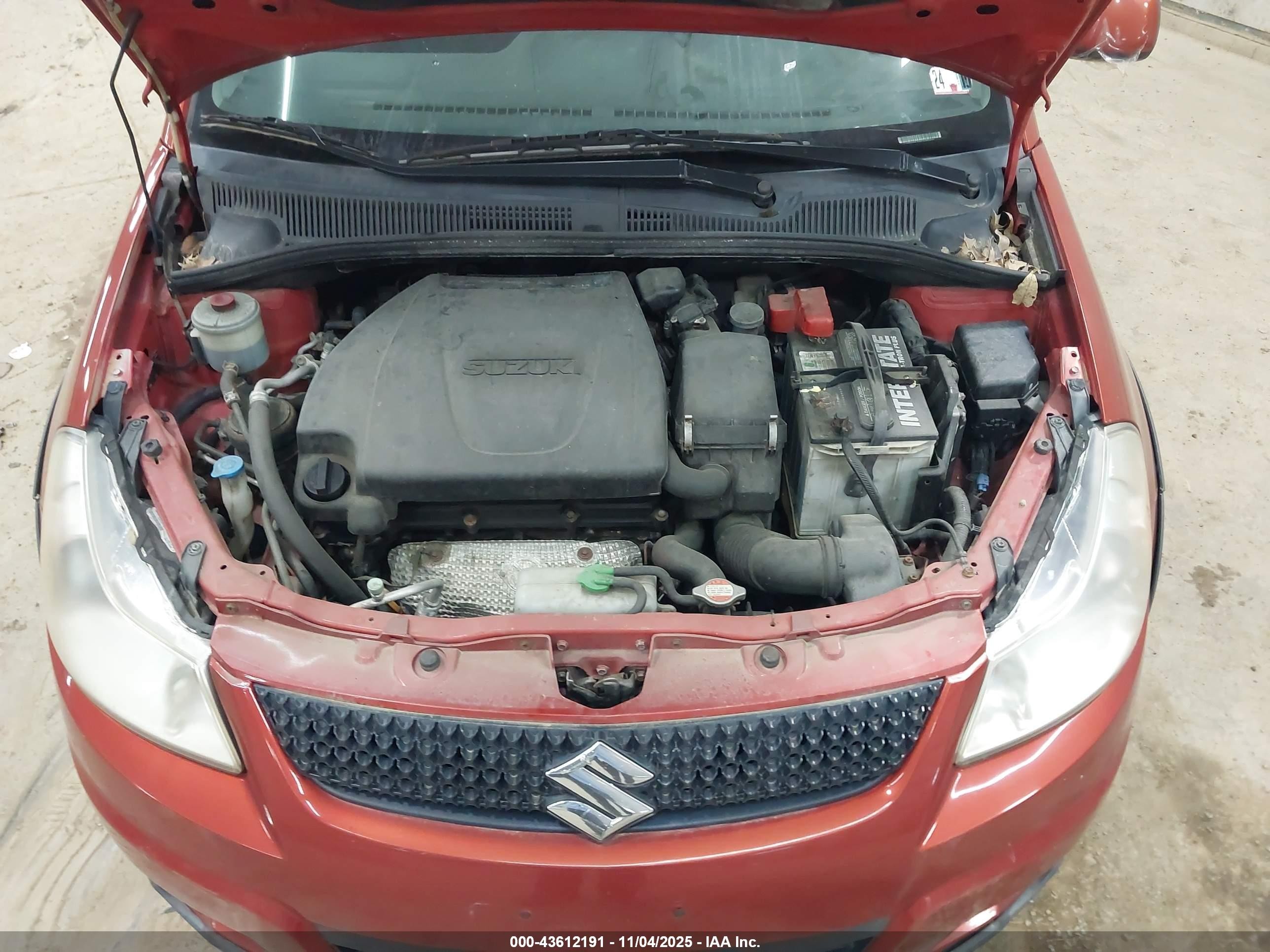 2012 Suzuki Sx4   Orange vin: JS2YB5A36C6302516