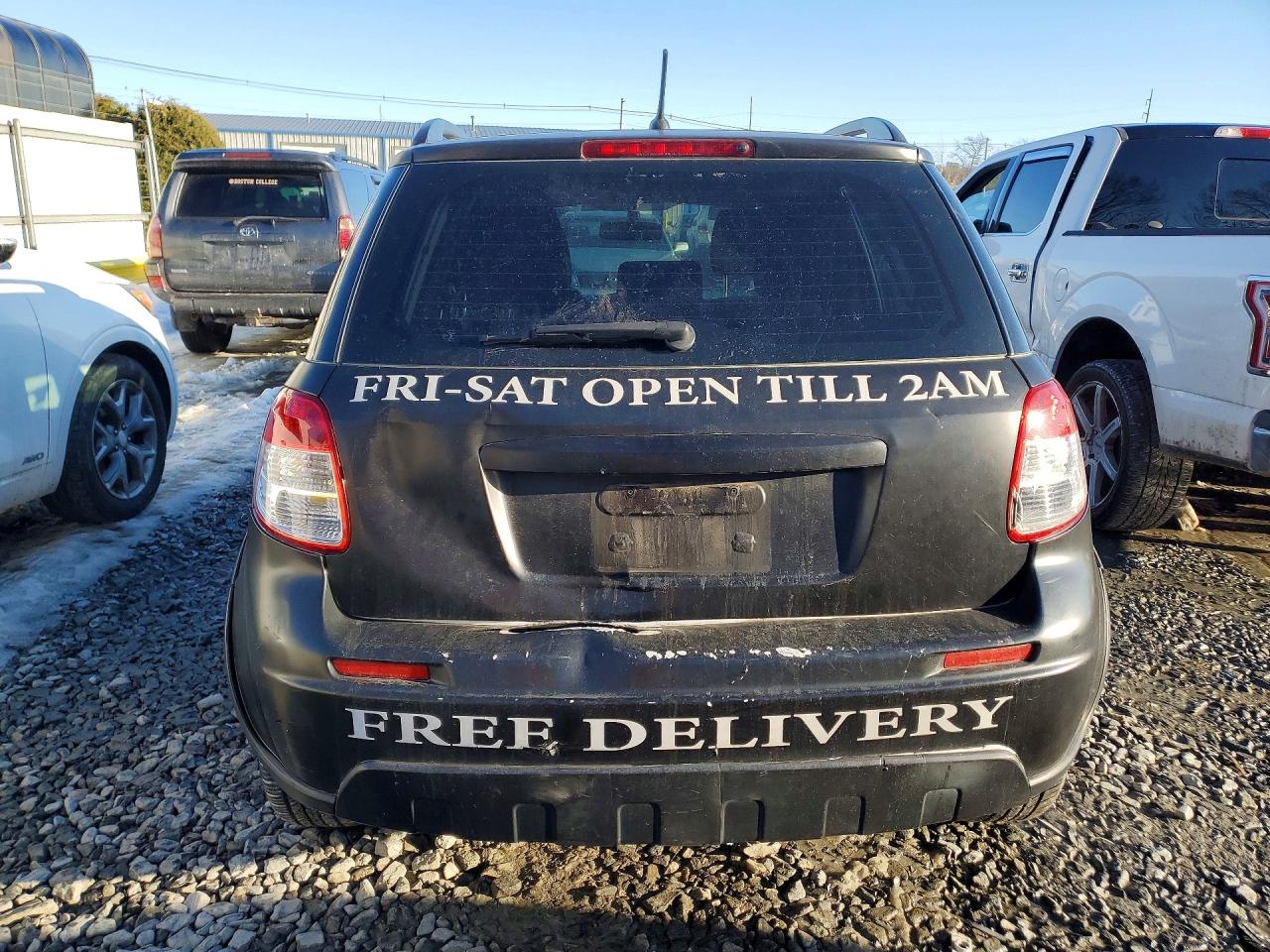 2013 Suzuki Sx4 Black vin: JS2YB5A36D6101457