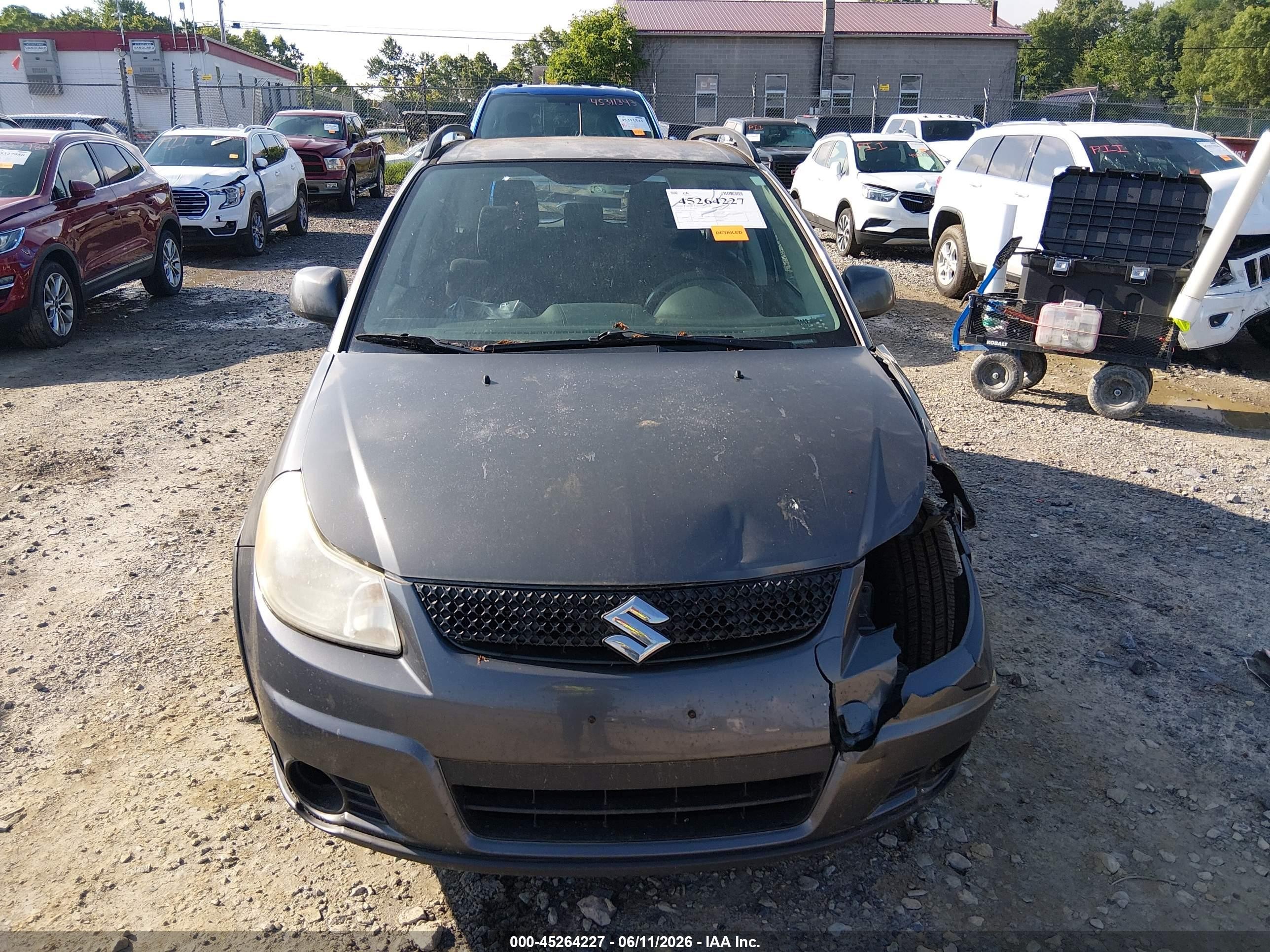 2012 Suzuki Sx4 Premium/tech Valu Pkg (nav) Pewter vin: JS2YB5A37C6307840