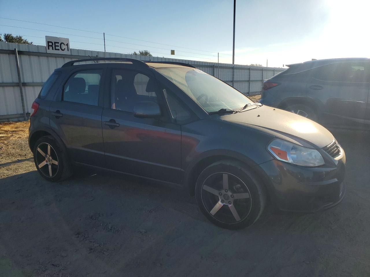 2012 Suzuki Sx4 Gray vin: JS2YB5A37C6308258