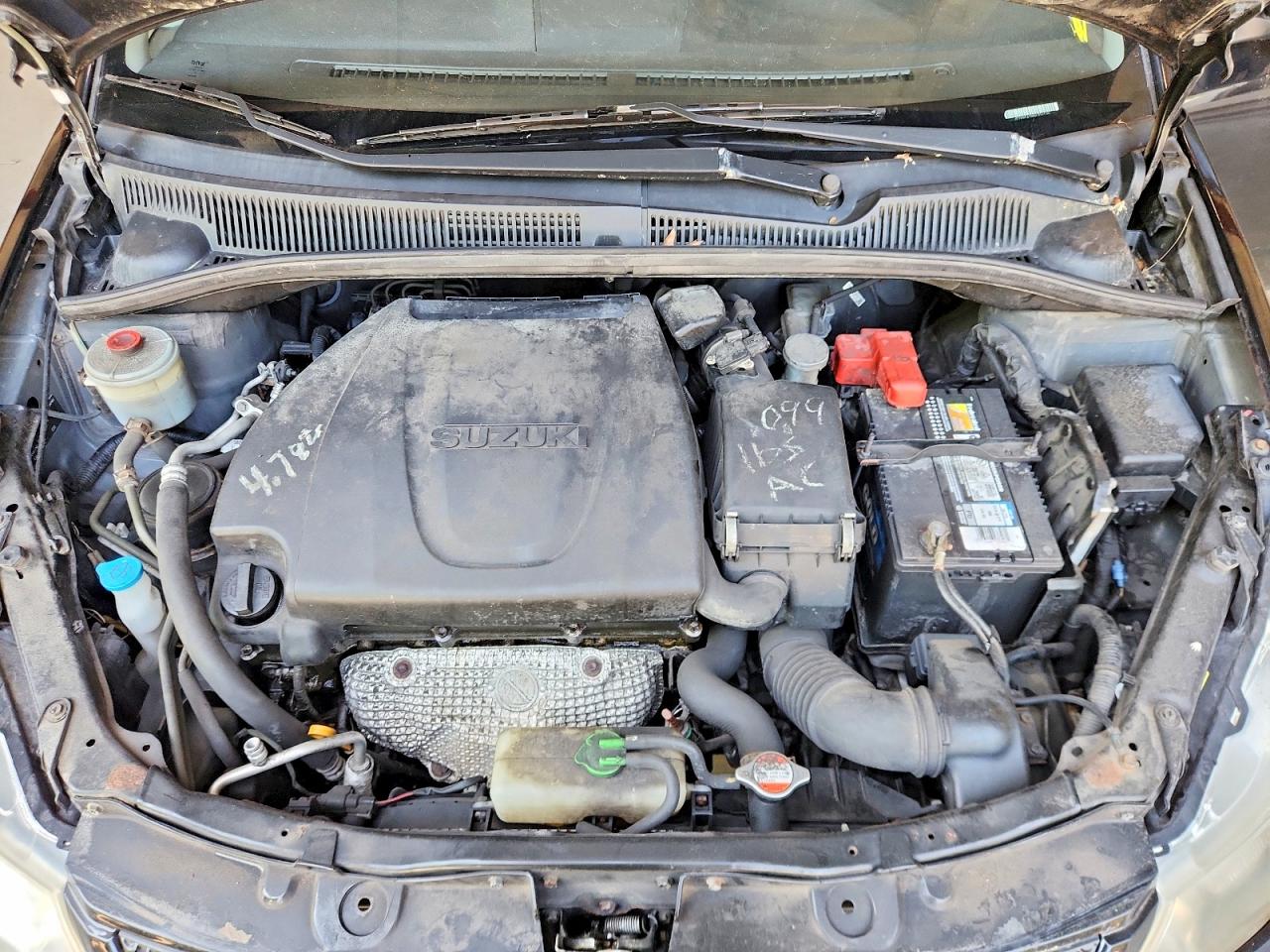 2011 Suzuki Sx4 Black vin: JS2YB5A38B6304170