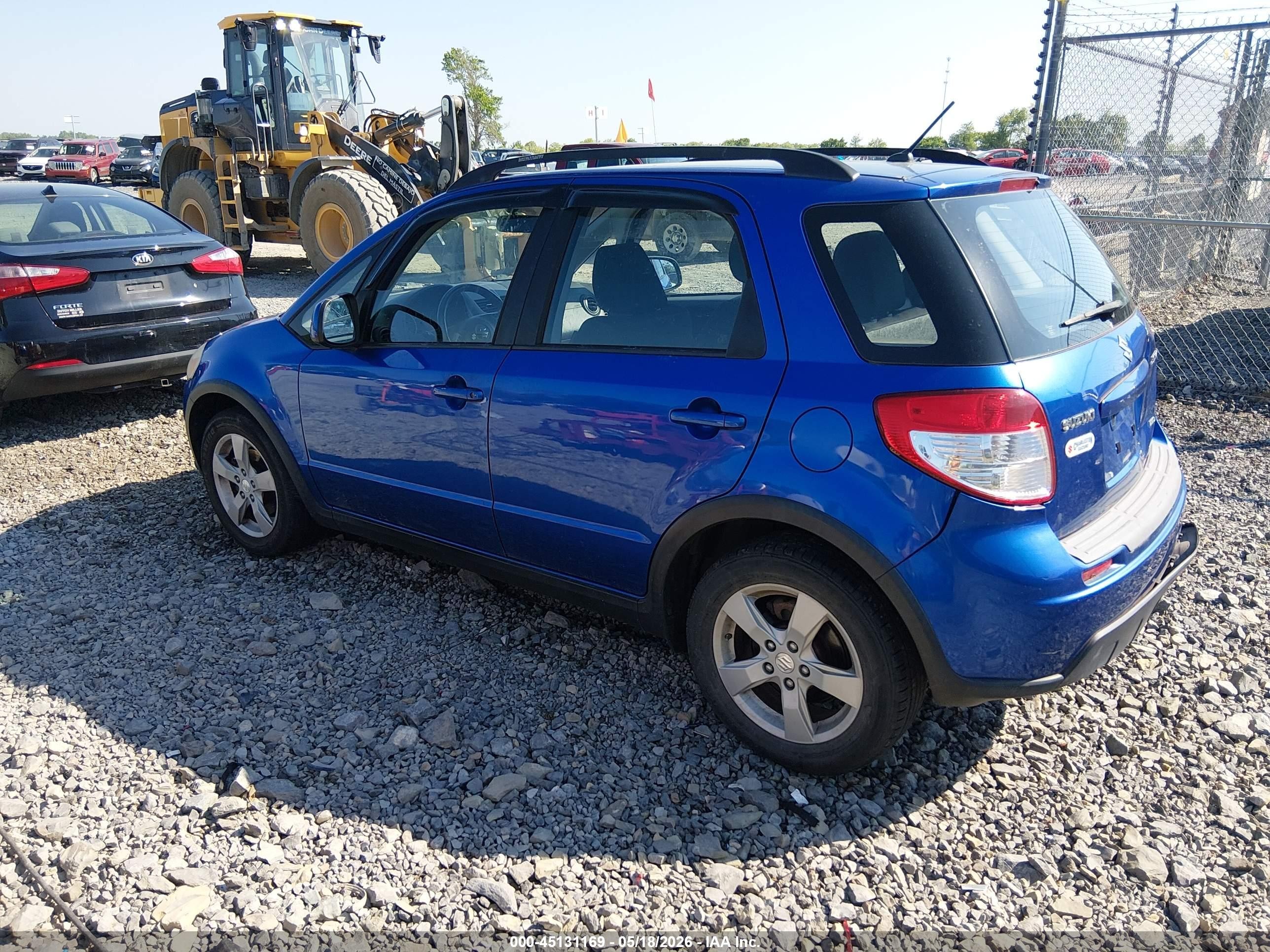 2012 Suzuki Sx4 Premium/tech Valu Pkg (nav) Blue vin: JS2YB5A38C6303618