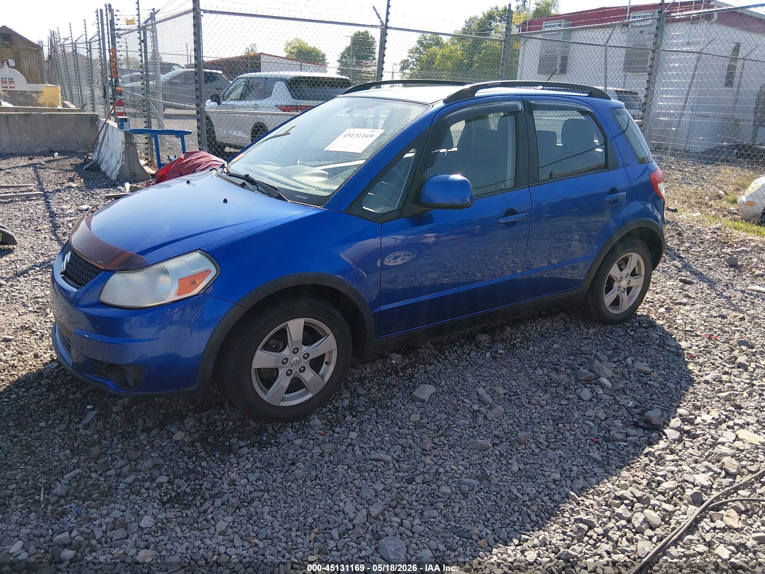2012 Suzuki Sx4 Premium/tech Valu Pkg (nav) Blue vin: JS2YB5A38C6303618