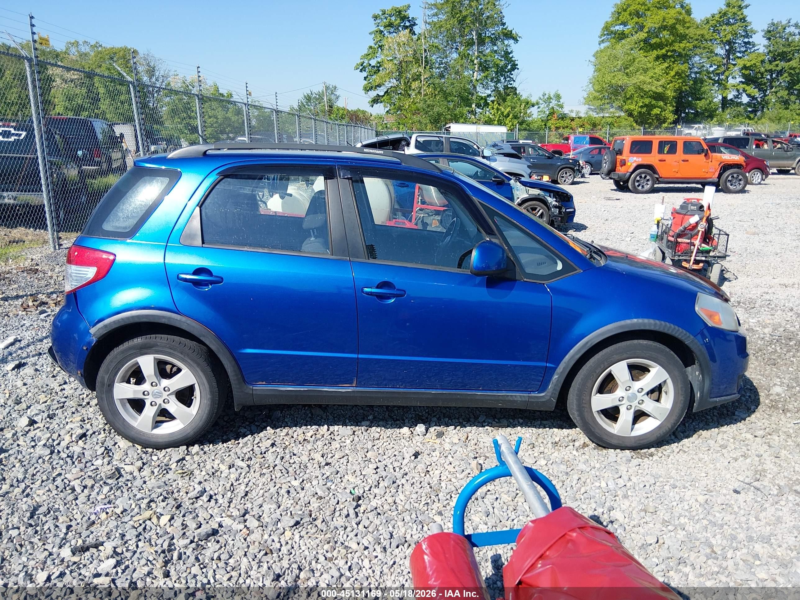 2012 Suzuki Sx4 Premium/tech Valu Pkg (nav) Blue vin: JS2YB5A38C6303618