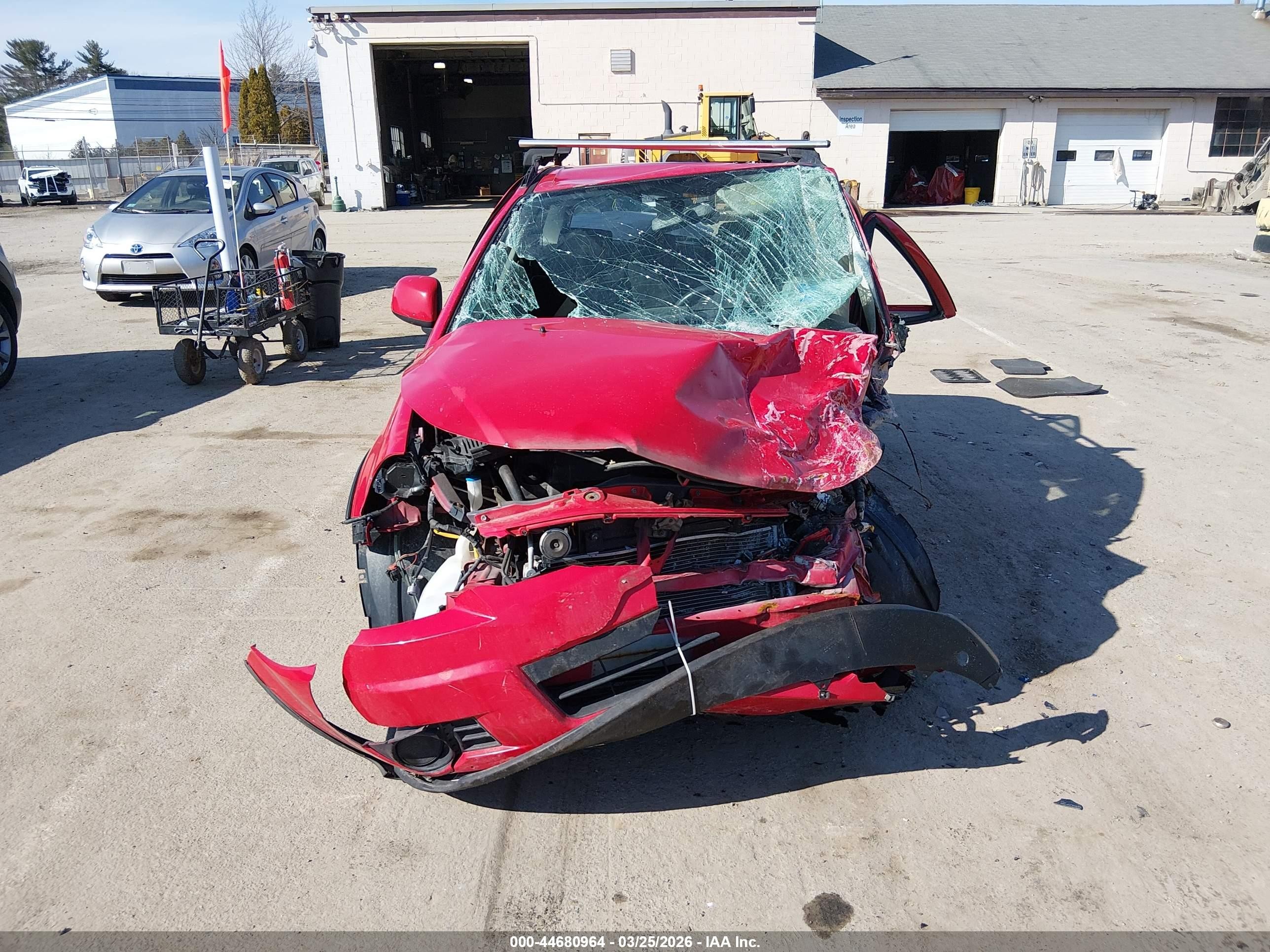 2010 Suzuki Sx4 Technology Red vin: JS2YB5A39A6300322