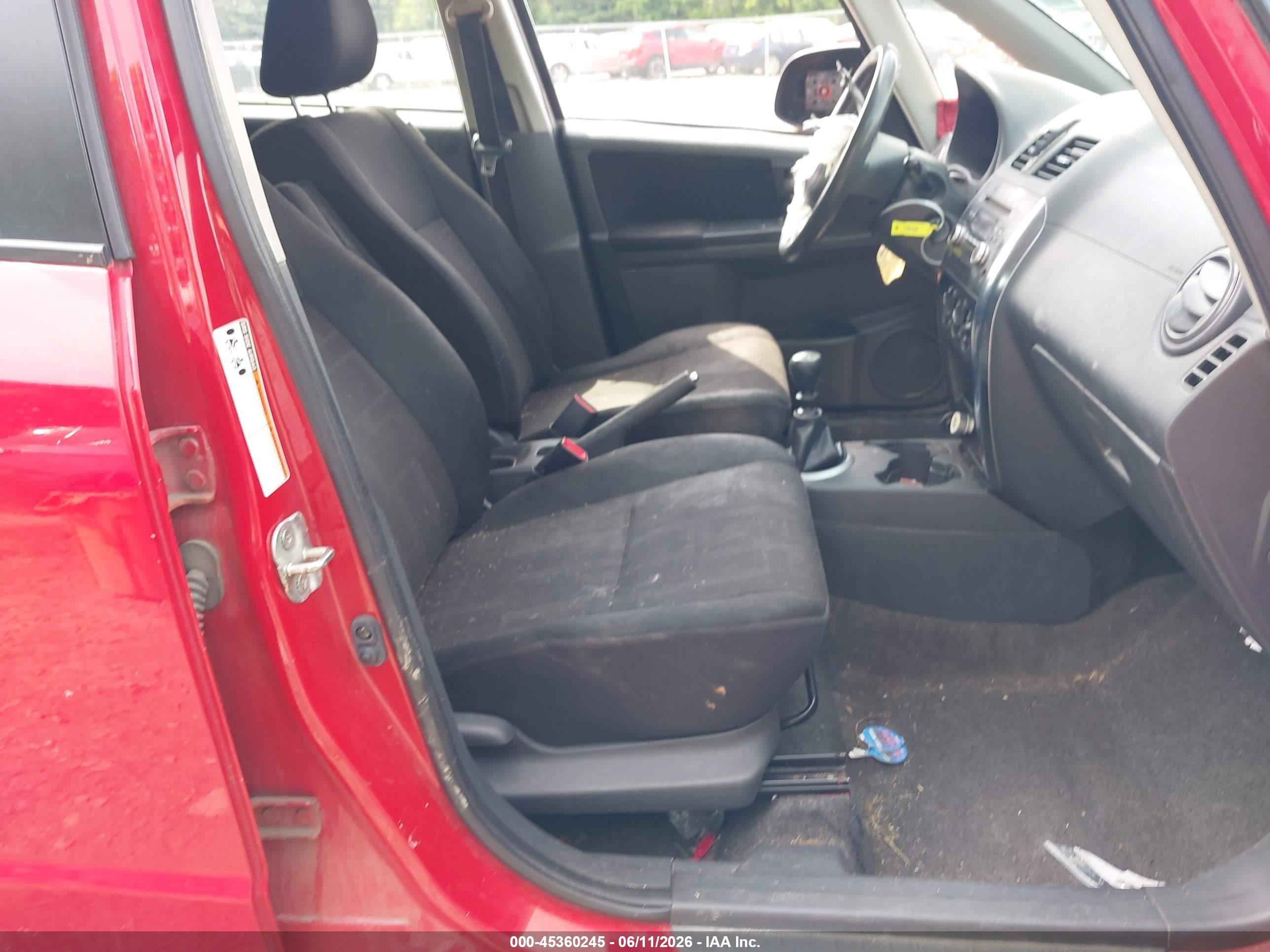 2011 Suzuki Sx4 Premium/tech Valu Pkg (nav) Красный vin: JS2YB5A39B6304923