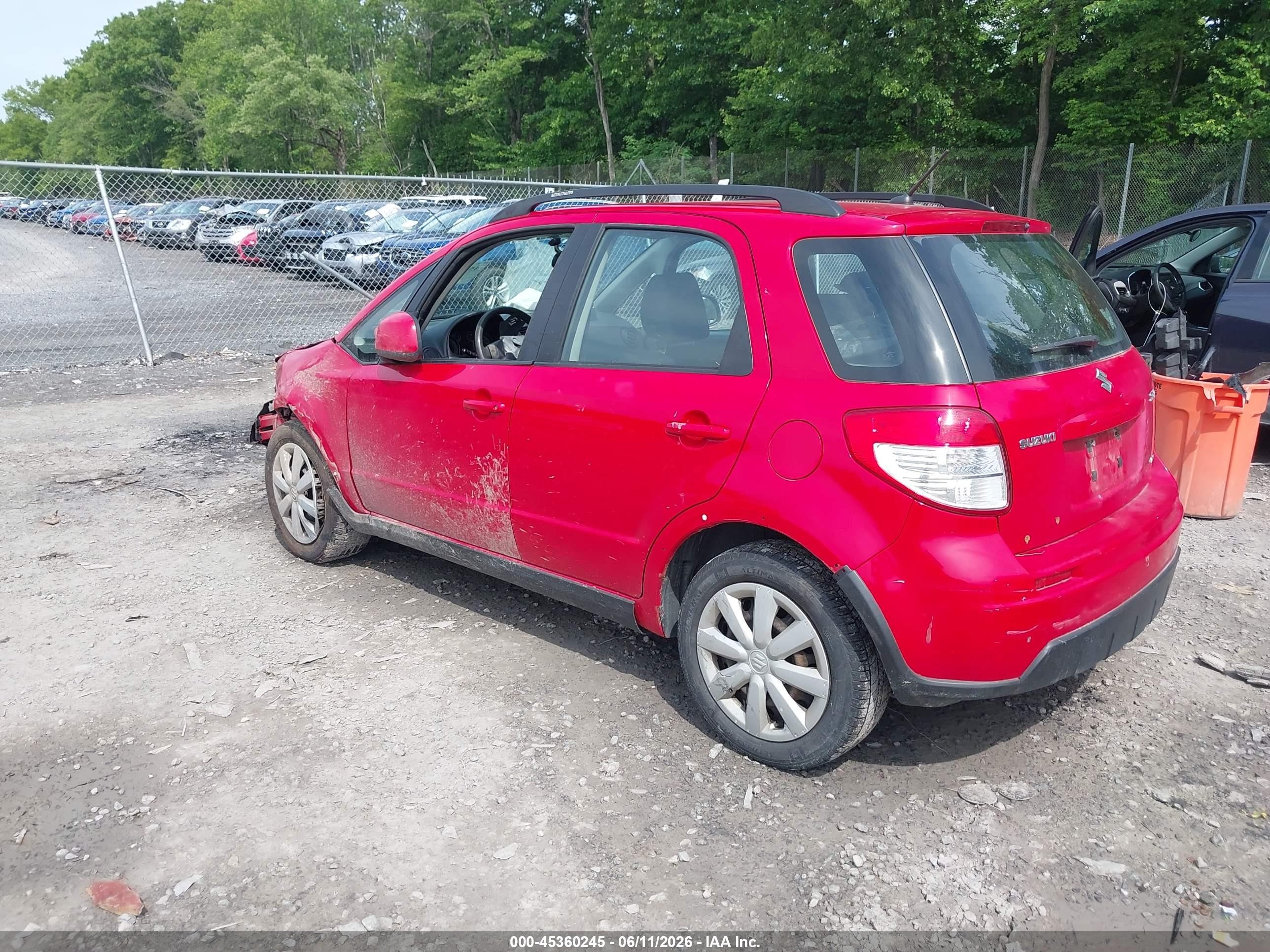 2011 Suzuki Sx4 Premium/tech Valu Pkg (nav) Красный vin: JS2YB5A39B6304923