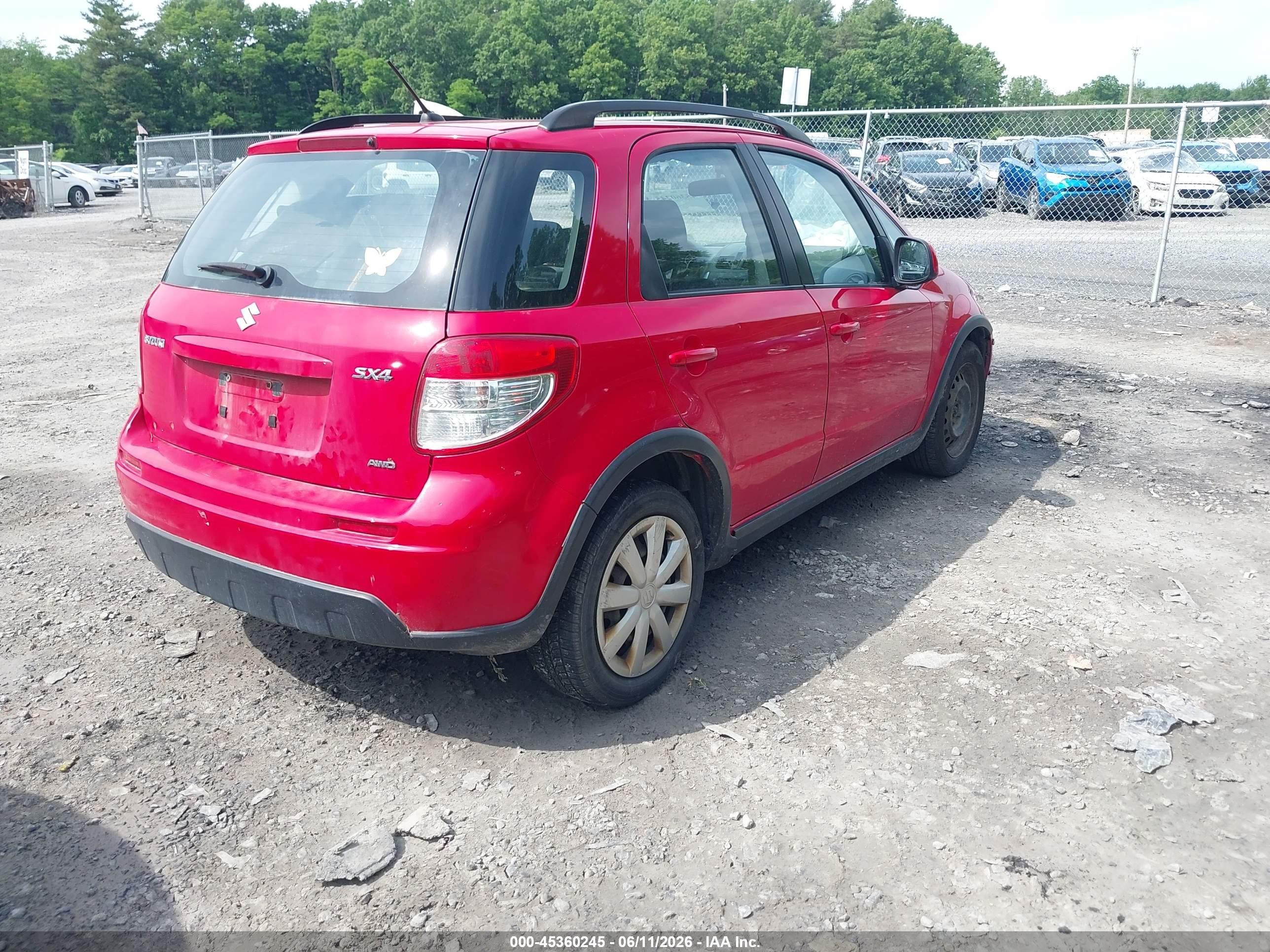 2011 Suzuki Sx4 Premium/tech Valu Pkg (nav) Красный vin: JS2YB5A39B6304923