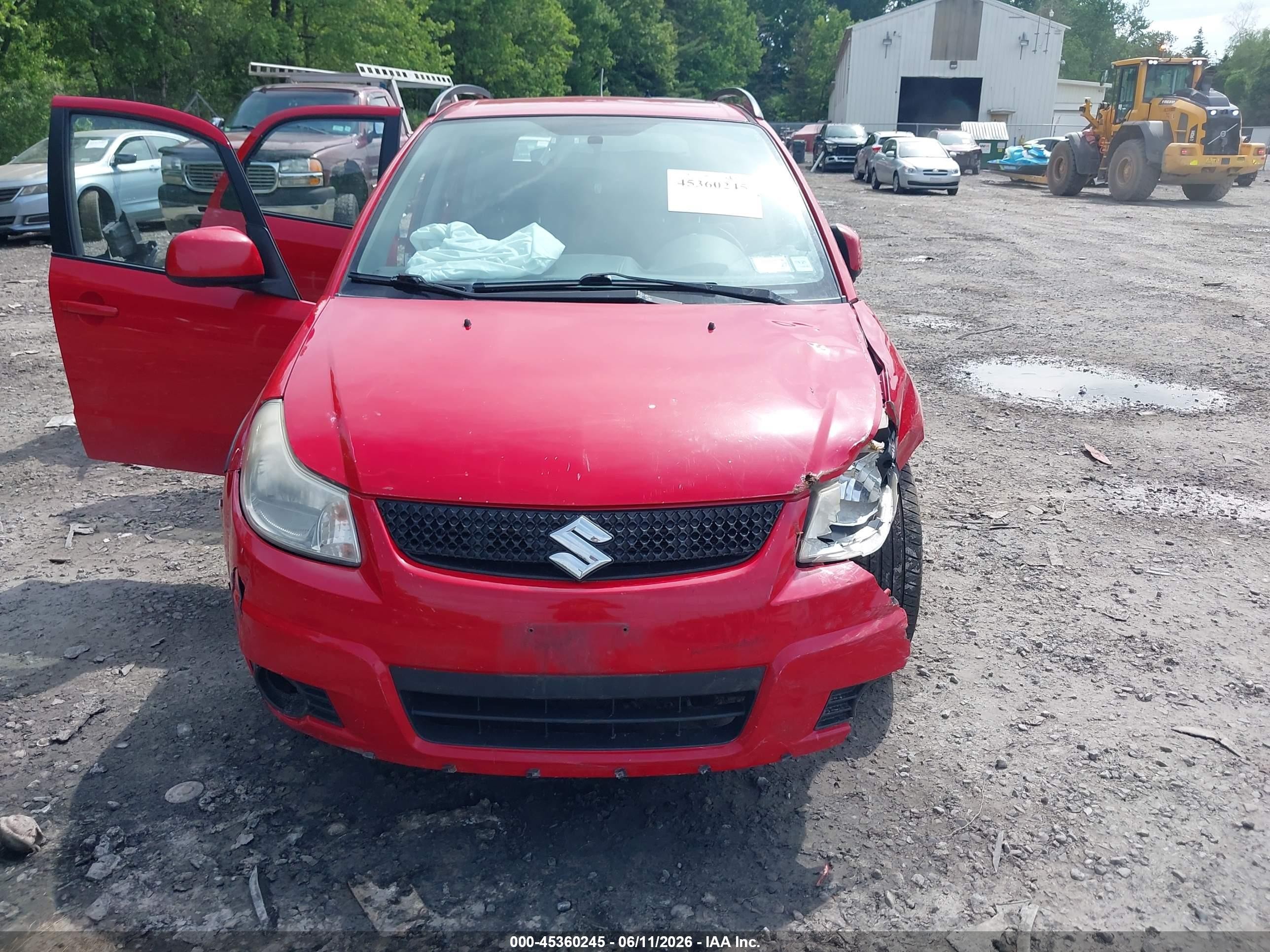 2011 Suzuki Sx4 Premium/tech Valu Pkg (nav) Красный vin: JS2YB5A39B6304923