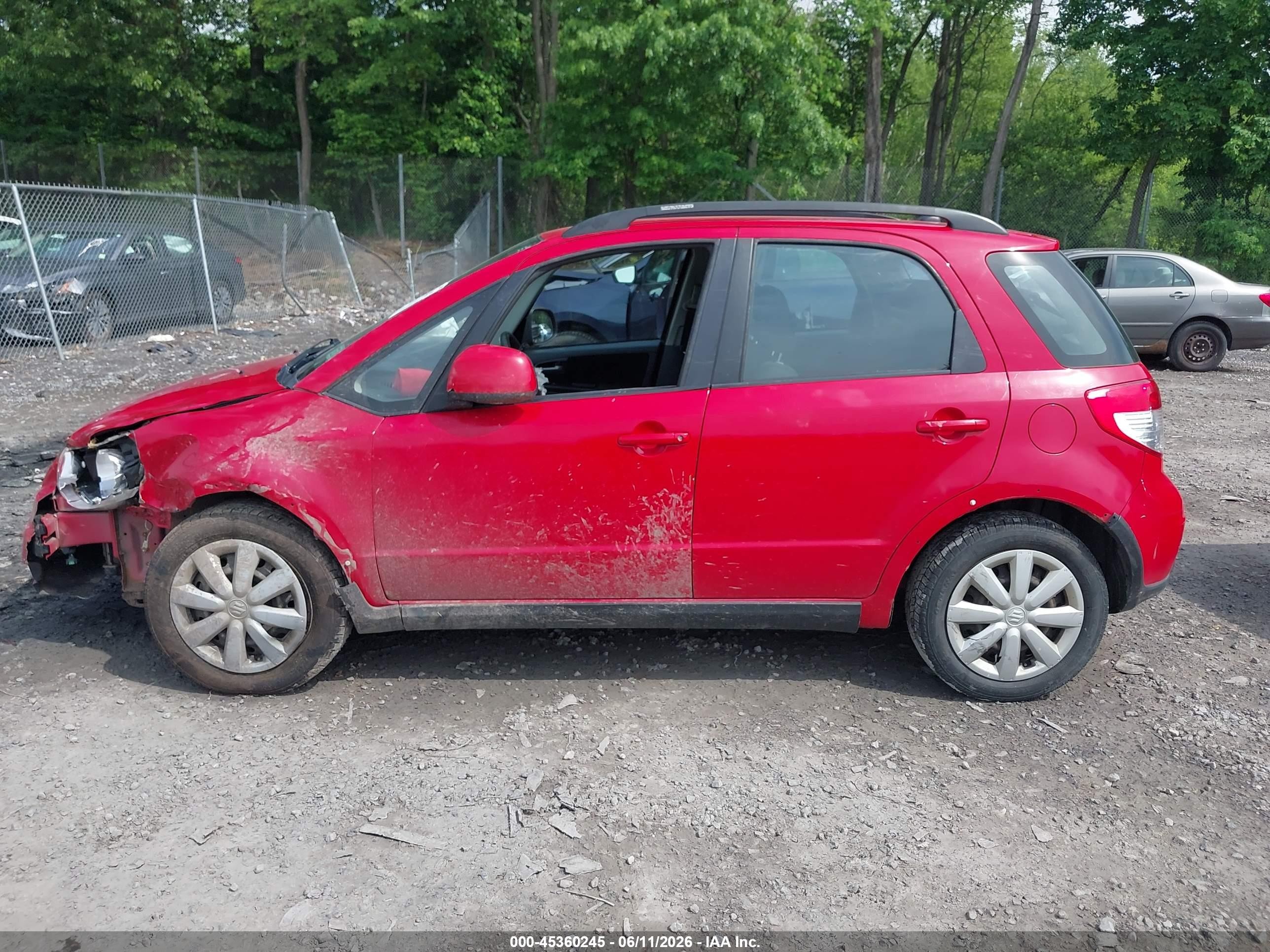 2011 Suzuki Sx4 Premium/tech Valu Pkg (nav) Красный vin: JS2YB5A39B6304923