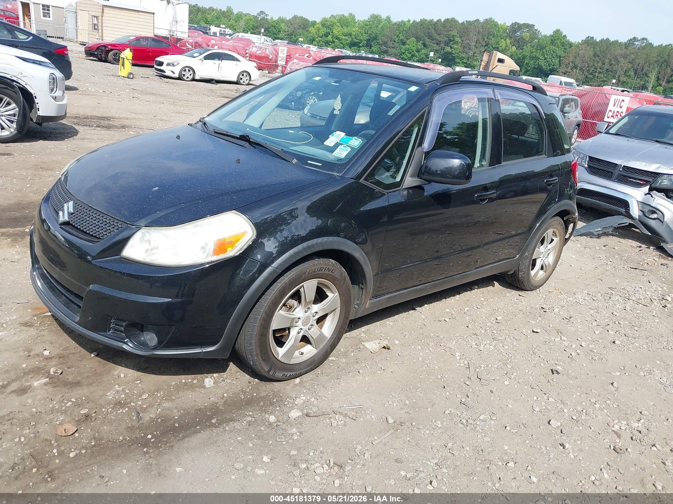 2012 Suzuki Sx4 Premium/tech Valu Pkg (nav) Black vin: JS2YB5A39C6307323