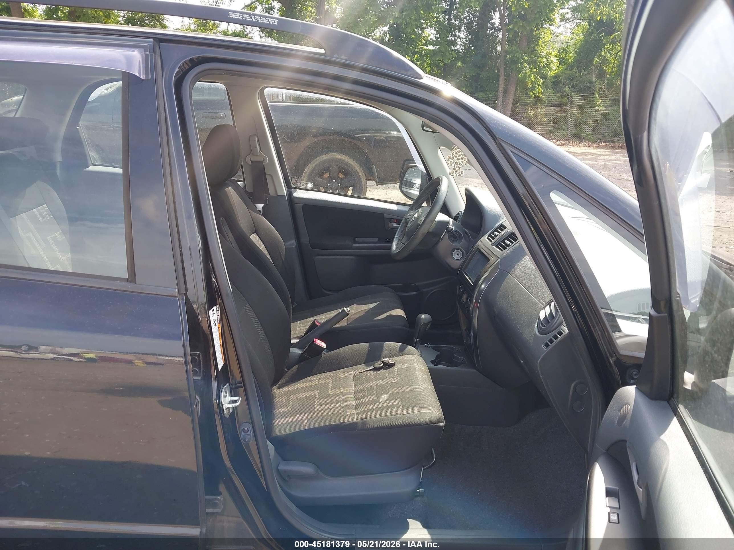 2012 Suzuki Sx4 Premium/tech Valu Pkg (nav) Black vin: JS2YB5A39C6307323