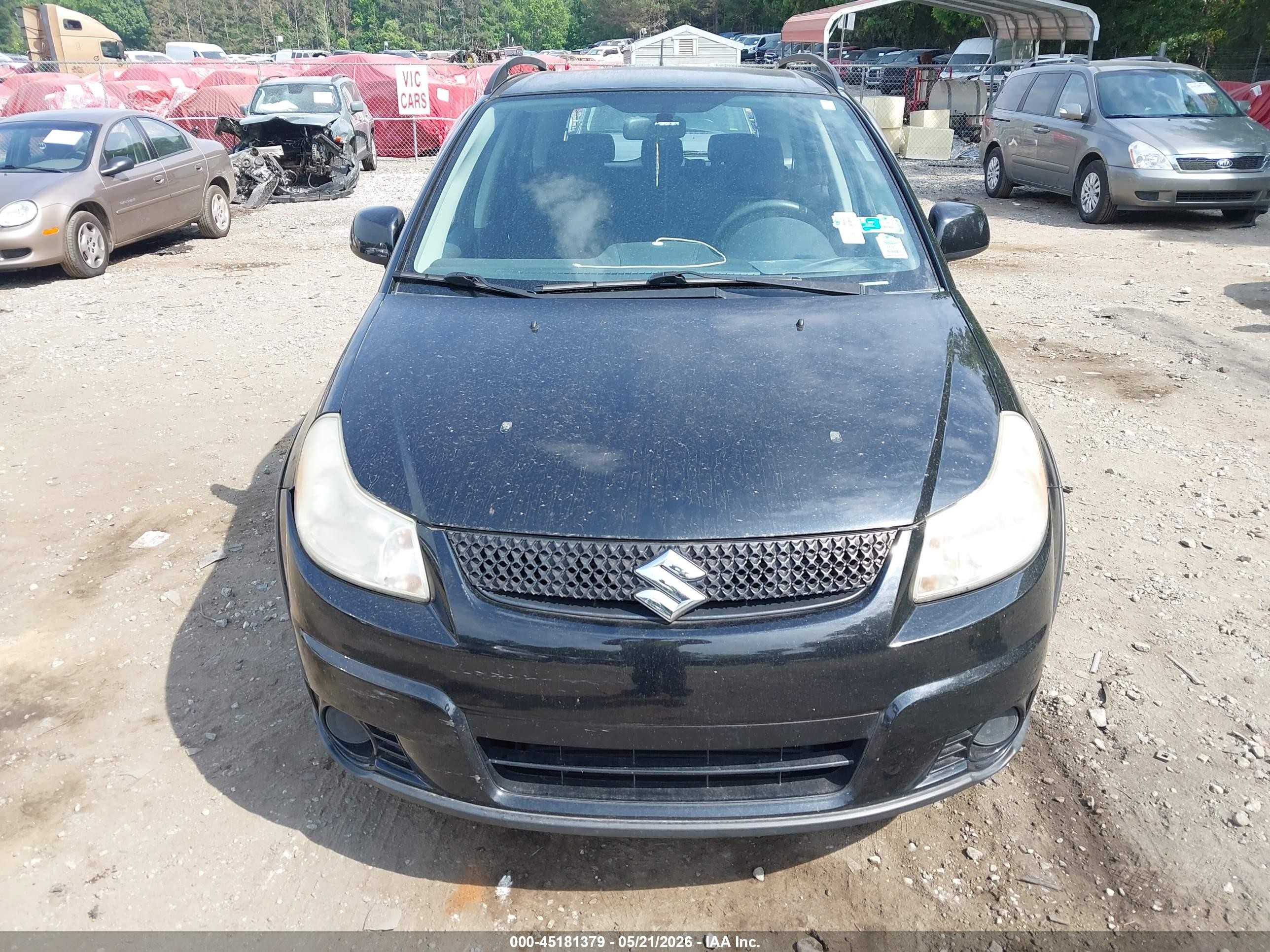 2012 Suzuki Sx4 Premium/tech Valu Pkg (nav) Black vin: JS2YB5A39C6307323