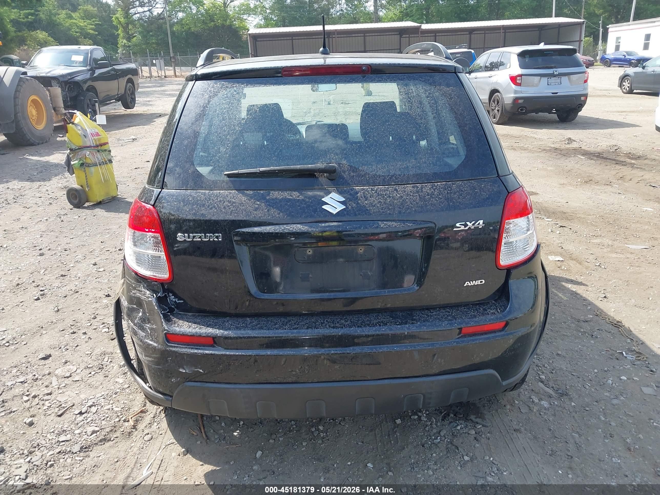 2012 Suzuki Sx4 Premium/tech Valu Pkg (nav) Black vin: JS2YB5A39C6307323