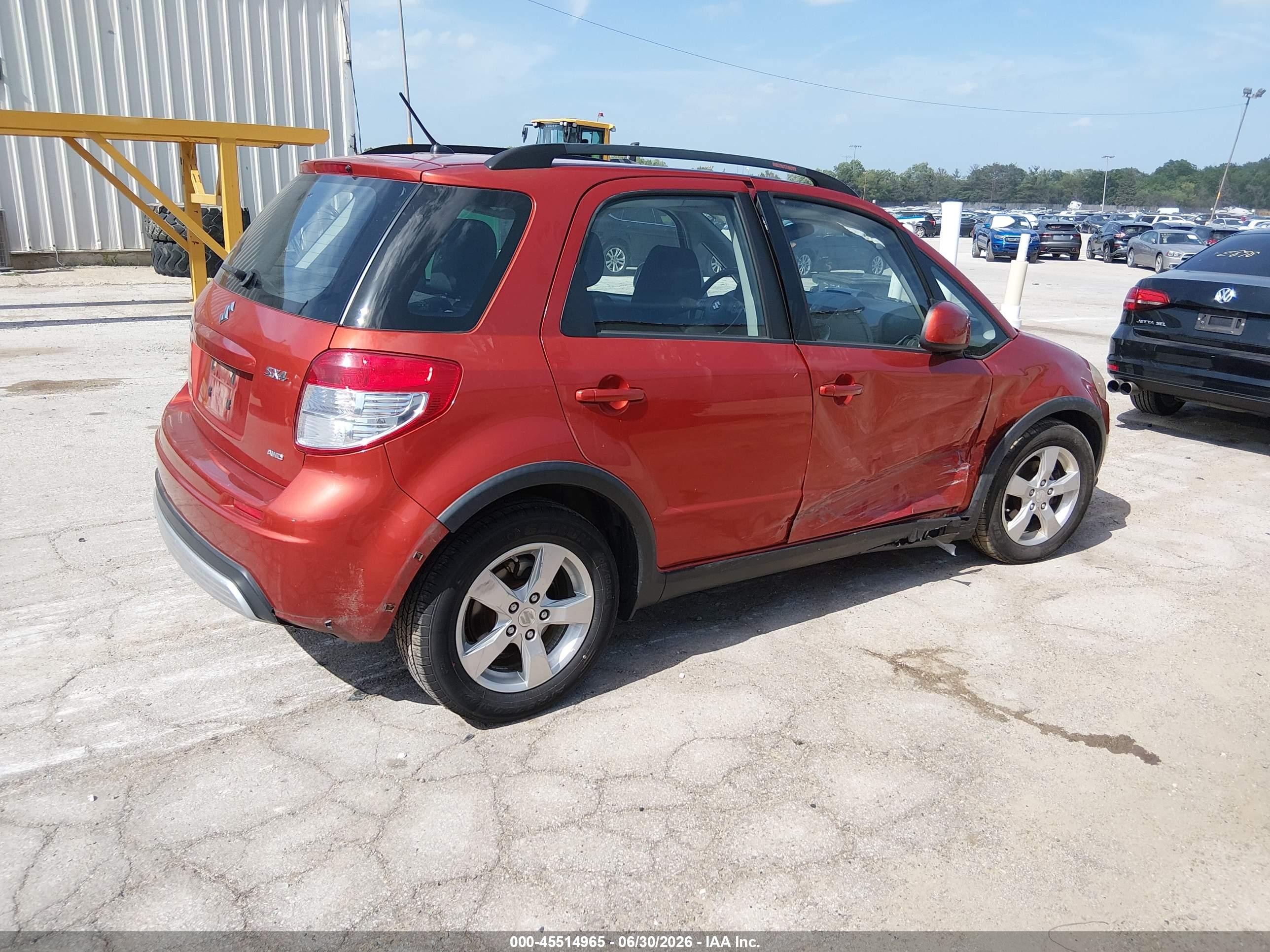 2011 Suzuki Sx4 Premium/tech Valu Pkg (nav) Orange vin: JS2YB5A3XB6301853