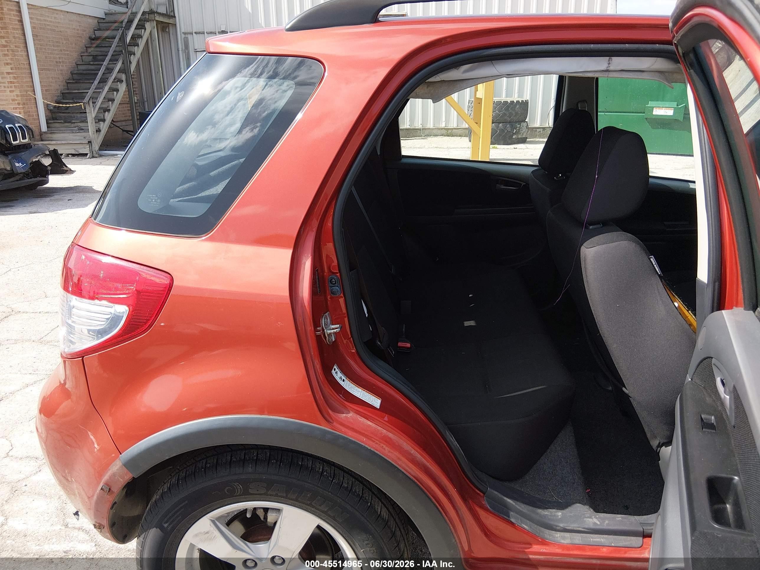 2011 Suzuki Sx4 Premium/tech Valu Pkg (nav) Orange vin: JS2YB5A3XB6301853