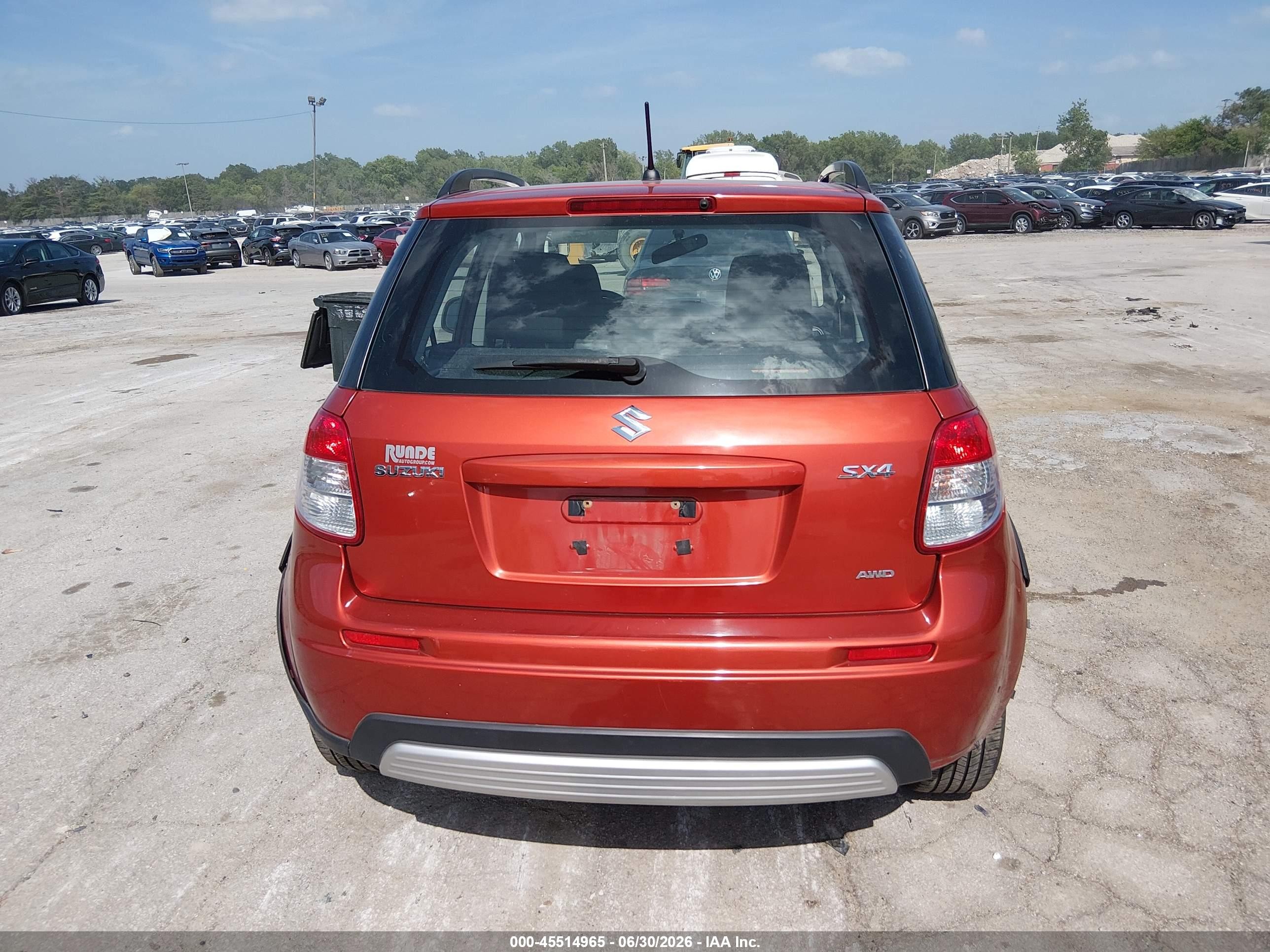 2011 Suzuki Sx4 Premium/tech Valu Pkg (nav) Orange vin: JS2YB5A3XB6301853