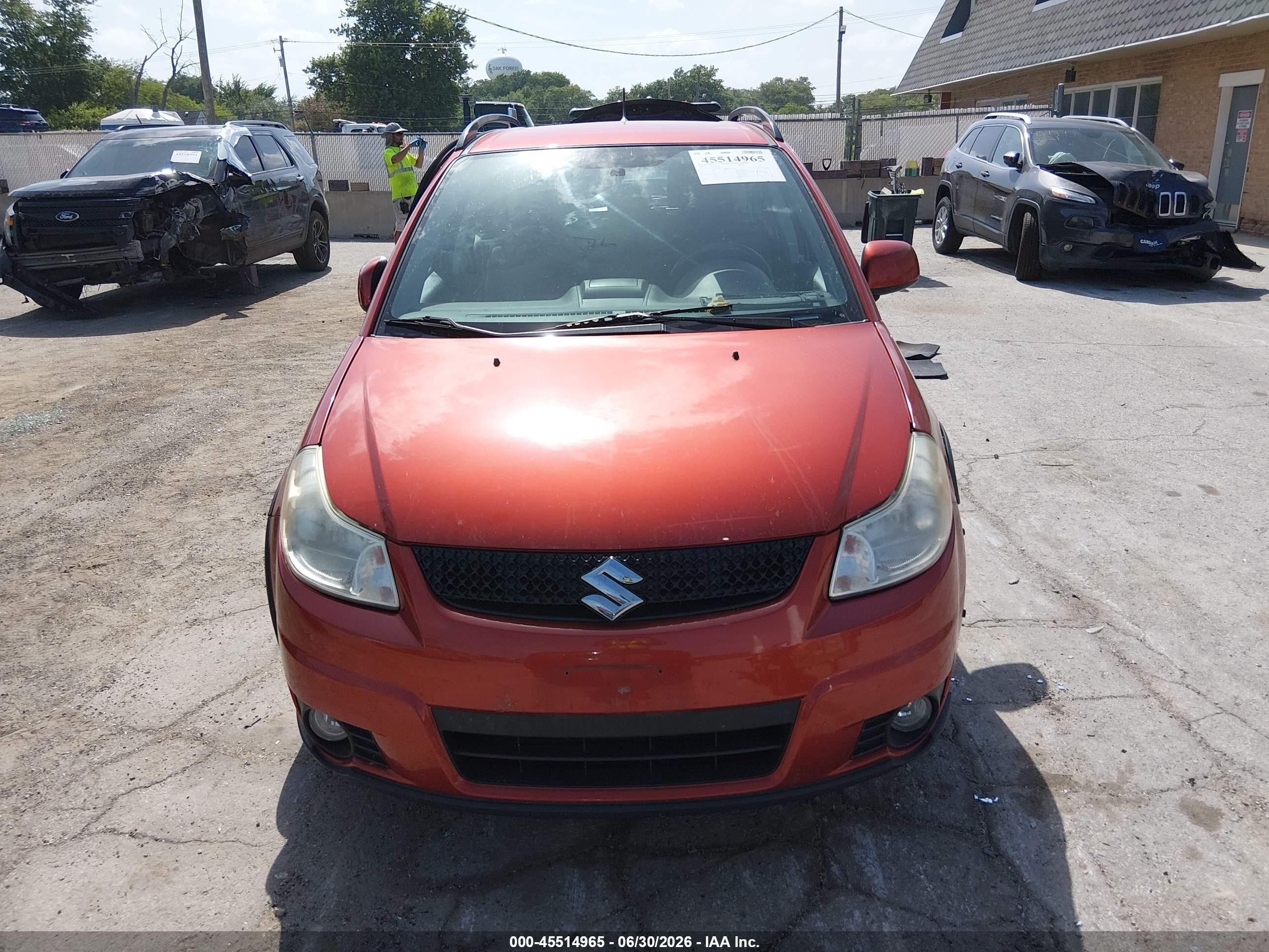 2011 Suzuki Sx4 Premium/tech Valu Pkg (nav) Orange vin: JS2YB5A3XB6301853
